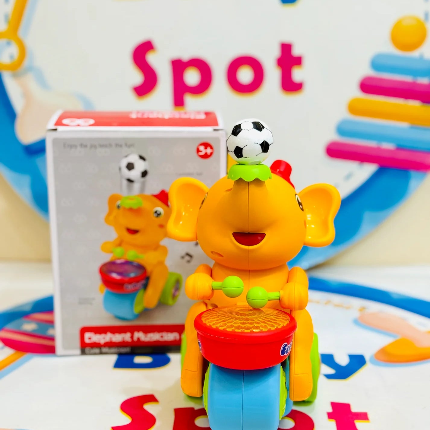 🎶 Melo Elephant Musical Toy 🐘💕