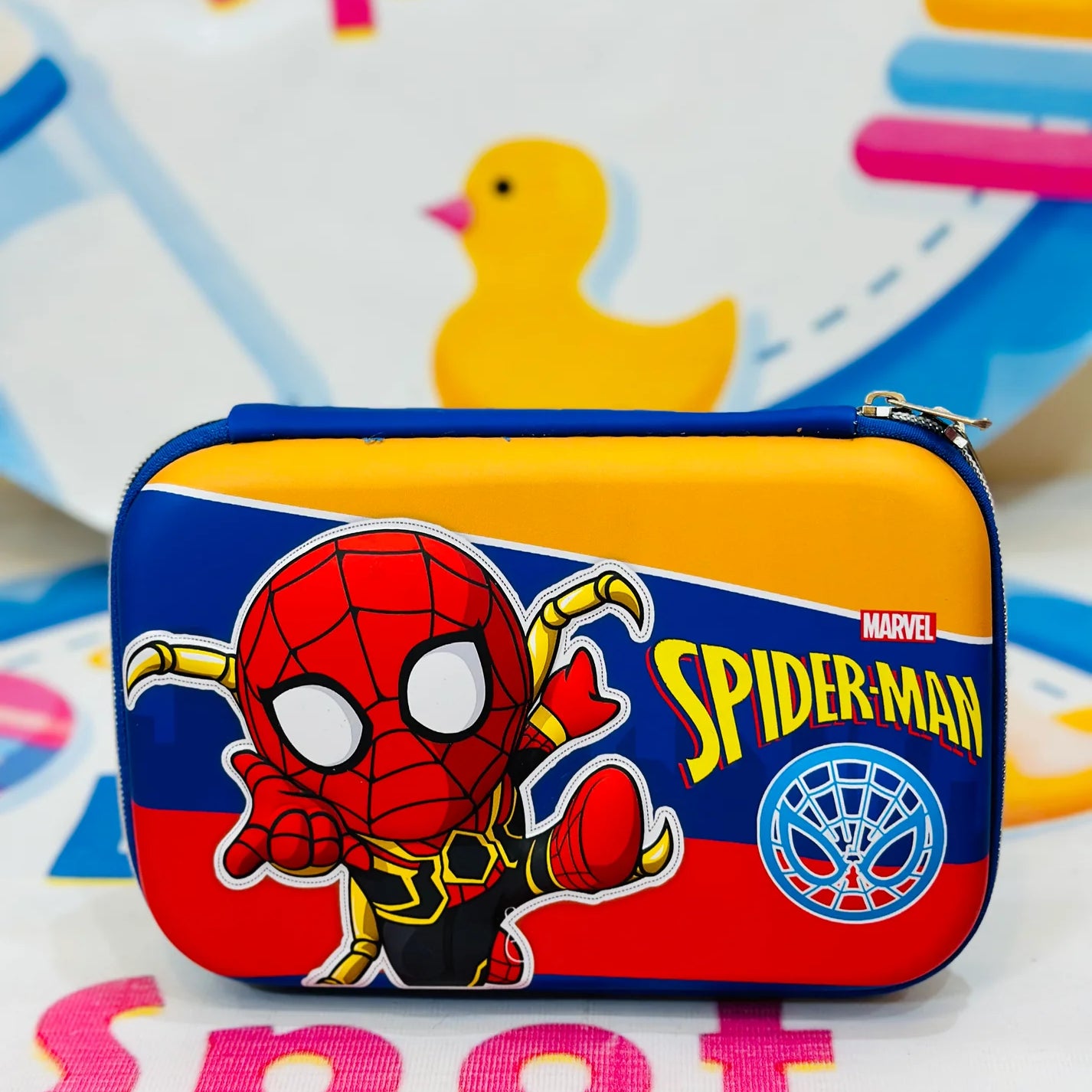 Spider man Pencil Case 3D Embossed On Fiber