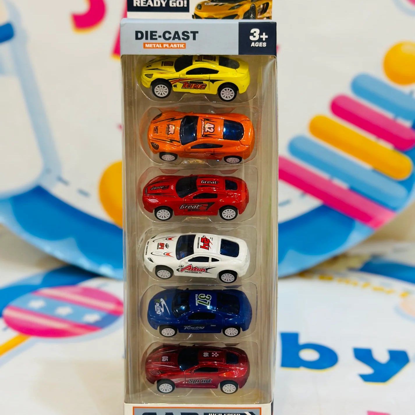 DIY Metal Car Set – Build, Play & Race!