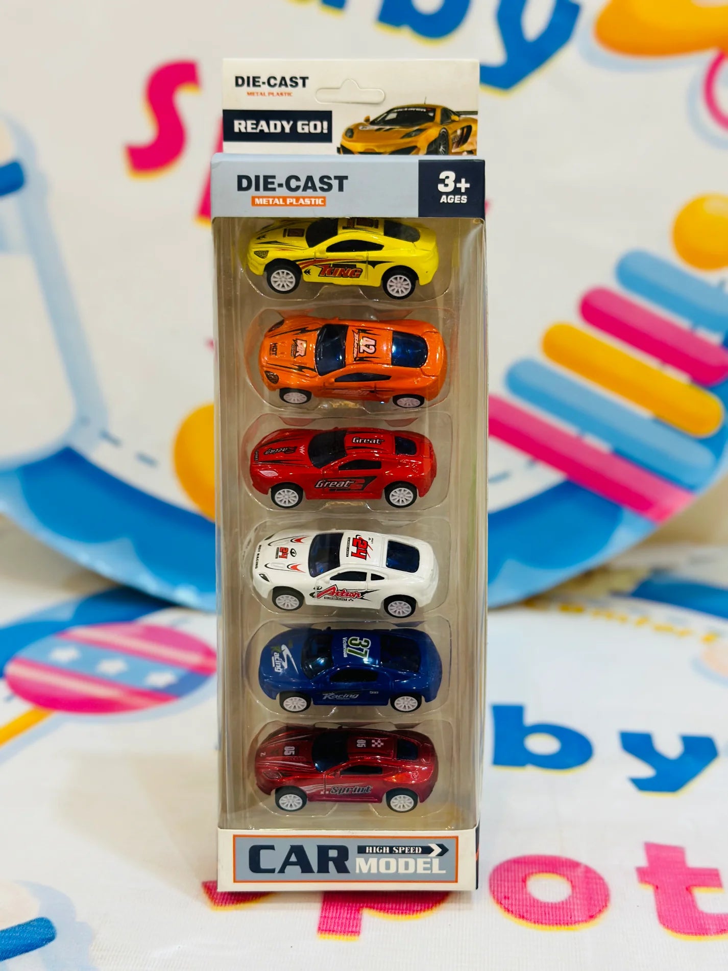 DIY Metal Car Set – Build, Play & Race!
