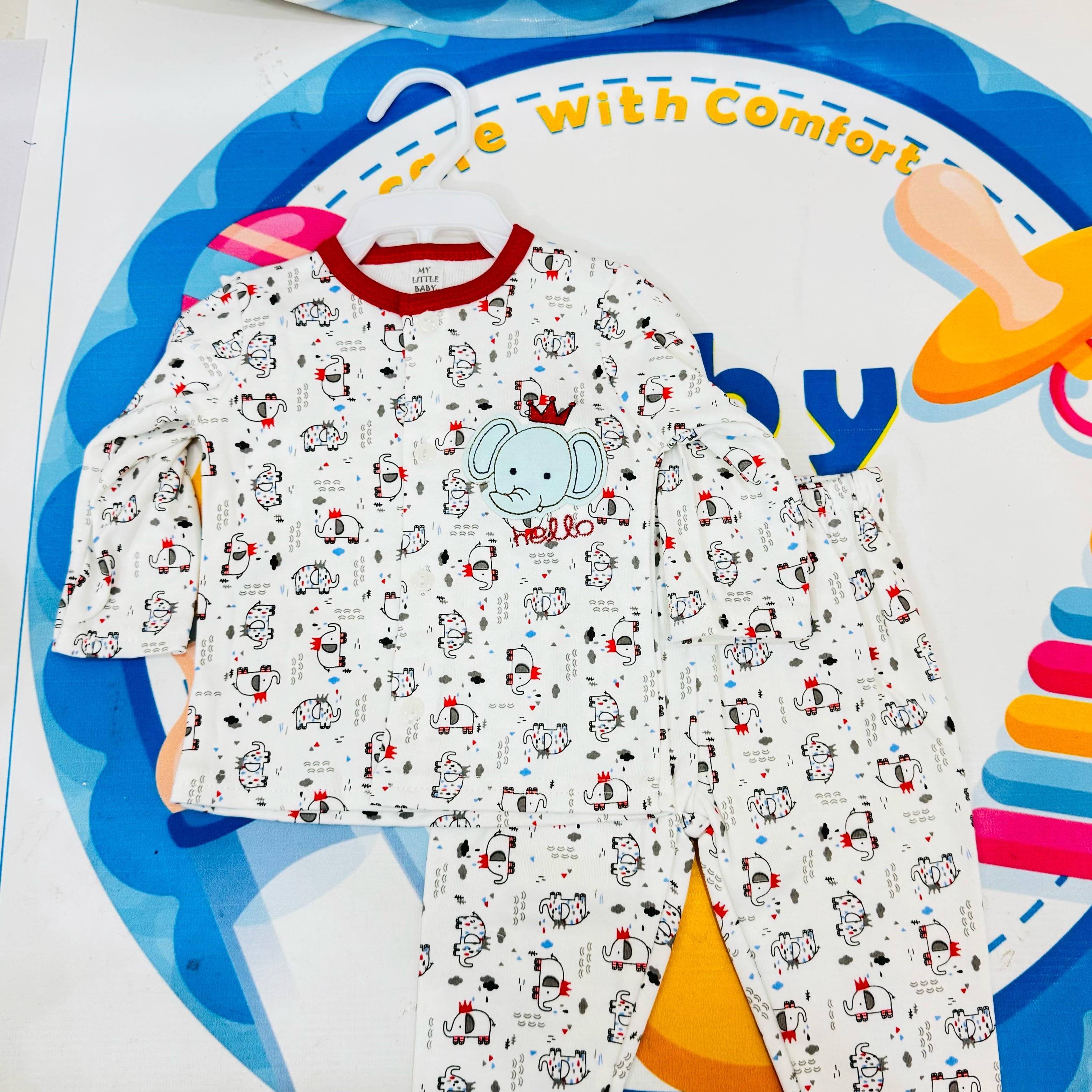 Baby Premium Cotton Pajama Suits – Soft, Safe & Stylish Sleepwear for Your Little One

Give your baby the comfort of trusted Thai quality with the premium pajama suits collection – now available in Pakistan! Made from 100% soft cotton, these adorable pajama suits are ideal for newborns and infants, providing cozy nights and breathable comfort during the day.

🍼 Product Highlights:

✅ Original Brand – Made in Thailand
✅ 100% Cotton Fabric – Breathable, ultra-soft & skin-friendly
✅ Adorable Prints & Pastel C