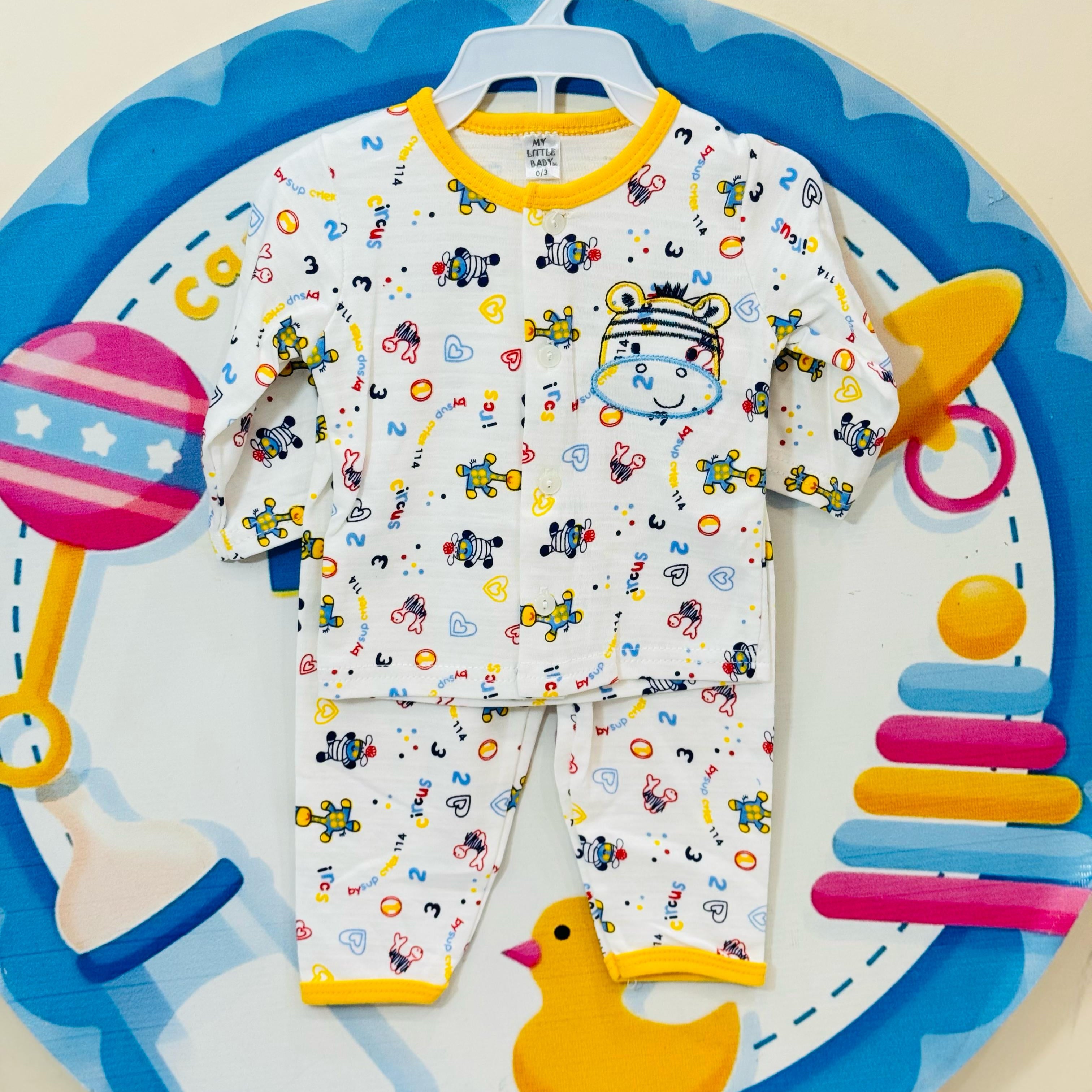 Baby Premium Cotton Pajama Suits – Soft, Safe & Stylish Sleepwear for Your Little One

Give your baby the comfort of trusted Thai quality with the premium pajama suits collection – now available in Pakistan! Made from 100% soft cotton, these adorable pajama suits are ideal for newborns and infants, providing cozy nights and breathable comfort during the day.

🍼 Product Highlights:

✅ Original Brand – Made in Thailand
✅ 100% Cotton Fabric – Breathable, ultra-soft & skin-friendly
✅ Adorable Prints & Pastel C