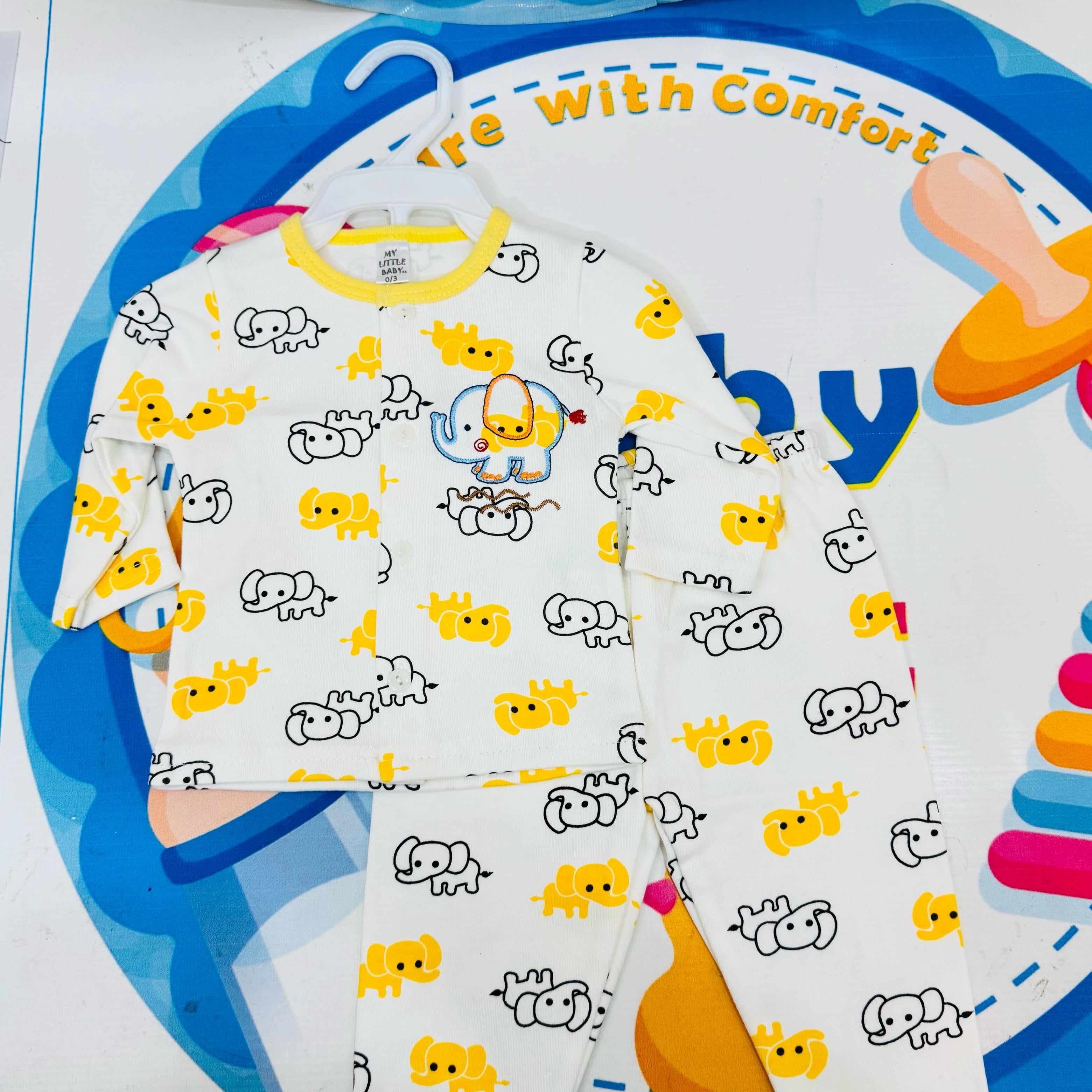 Baby Premium Cotton Pajama Suits – Soft, Safe & Stylish Sleepwear for Your Little One

Give your baby the comfort of trusted Thai quality with the premium pajama suits collection – now available in Pakistan! Made from 100% soft cotton, these adorable pajama suits are ideal for newborns and infants, providing cozy nights and breathable comfort during the day.

🍼 Product Highlights:

✅ Original Brand – Made in Thailand
✅ 100% Cotton Fabric – Breathable, ultra-soft & skin-friendly
✅ Adorable Prints & Pastel C