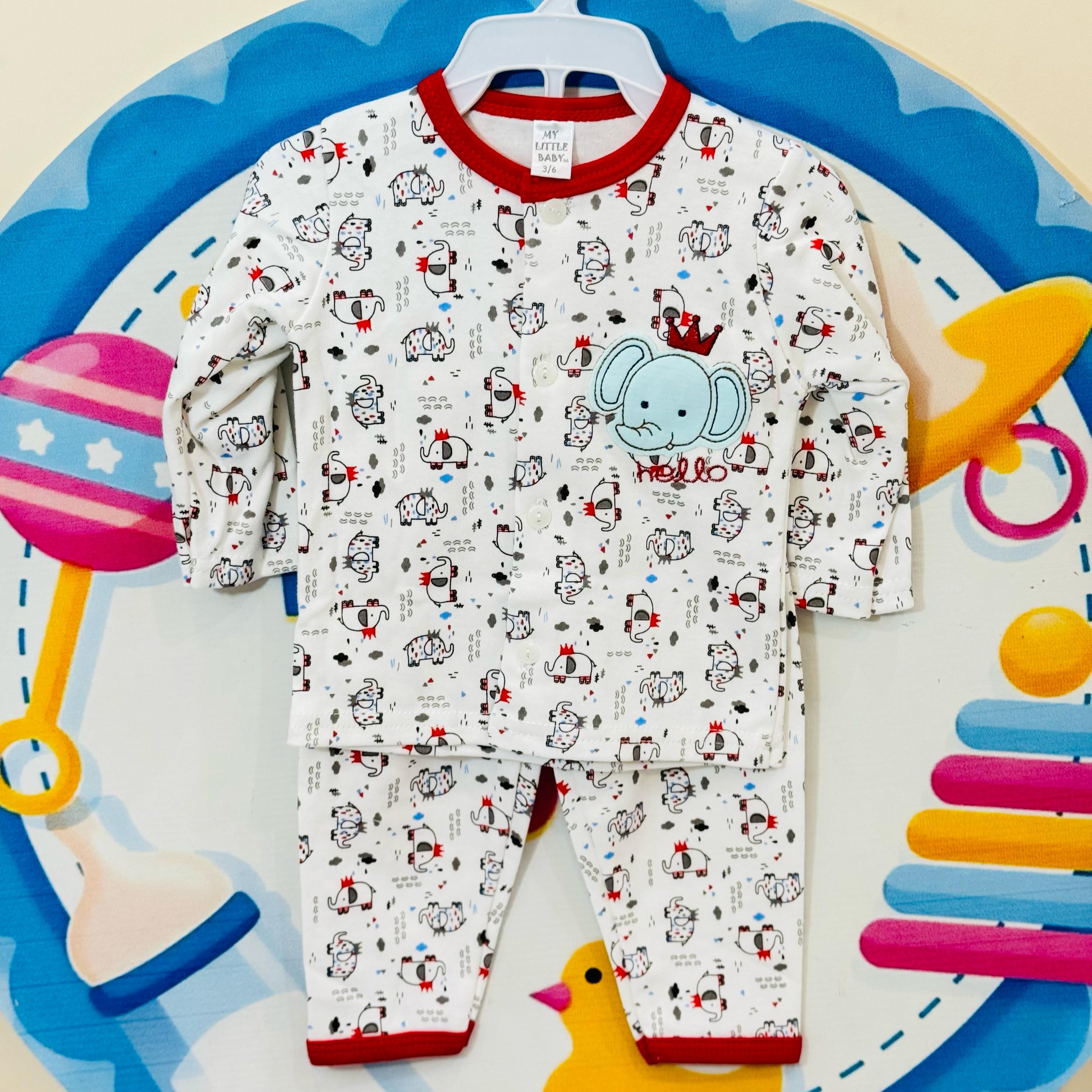 Baby Premium Cotton Pajama Suits – Soft, Safe & Stylish Sleepwear for Your Little One

Give your baby the comfort of trusted Thai quality with the premium pajama suits collection – now available in Pakistan! Made from 100% soft cotton, these adorable pajama suits are ideal for newborns and infants, providing cozy nights and breathable comfort during the day.

🍼 Product Highlights:

✅ Original Brand – Made in Thailand
✅ 100% Cotton Fabric – Breathable, ultra-soft & skin-friendly
✅ Adorable Prints & Pastel C