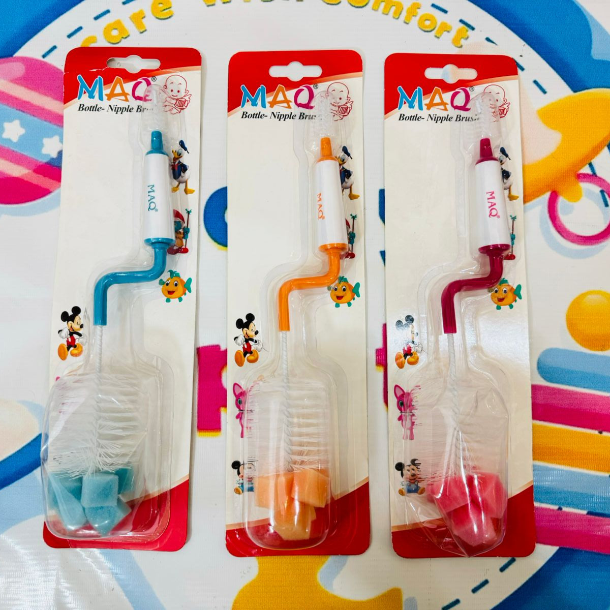 🍼 Original Imported Baby Feeder Brushes Collection 🍼

Premium quality brushes designed for effortless feeder cleaning

Available in 4 beautiful colors to suit your style

Perfect for maintaining hygiene and cleanliness for your baby

Durable and easy to use, ensuring long-lasting performance

Quality guaranteed for your satisfaction


💰 Price: 850 Rs
🚚 Delivery Time: 2-5 days
📲 For orders: WhatsApp at 03117399001, DM us, or visit babyspotofficial.pk

#BabyFeederBrushes #BabyCareEssentials #ImportedQual