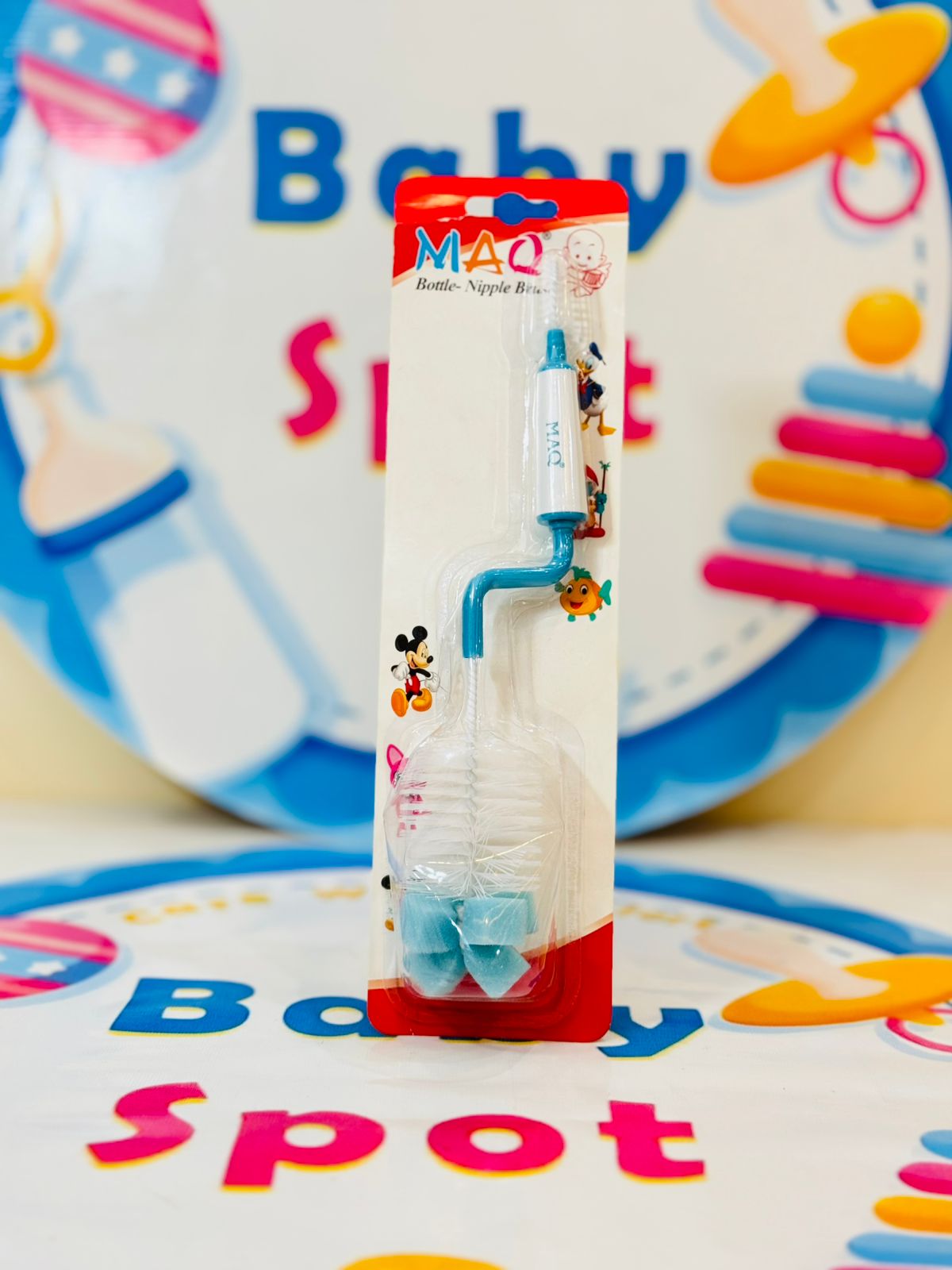 🍼 Original Imported Baby Feeder Brushes Collection 🍼

Premium quality brushes designed for effortless feeder cleaning

Available in 4 beautiful colors to suit your style

Perfect for maintaining hygiene and cleanliness for your baby

Durable and easy to use, ensuring long-lasting performance

Quality guaranteed for your satisfaction


💰 Price: 850 Rs
🚚 Delivery Time: 2-5 days
📲 For orders: WhatsApp at 03117399001, DM us, or visit babyspotofficial.pk

#BabyFeederBrushes #BabyCareEssentials #ImportedQual