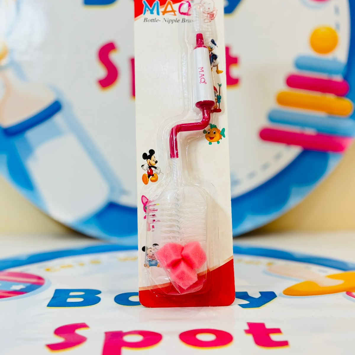 🍼 Original Imported Baby Feeder Brushes Collection 🍼

Premium quality brushes designed for effortless feeder cleaning

Available in 4 beautiful colors to suit your style

Perfect for maintaining hygiene and cleanliness for your baby

Durable and easy to use, ensuring long-lasting performance

Quality guaranteed for your satisfaction


💰 Price: 850 Rs
🚚 Delivery Time: 2-5 days
📲 For orders: WhatsApp at 03117399001, DM us, or visit babyspotofficial.pk

#BabyFeederBrushes #BabyCareEssentials #ImportedQual