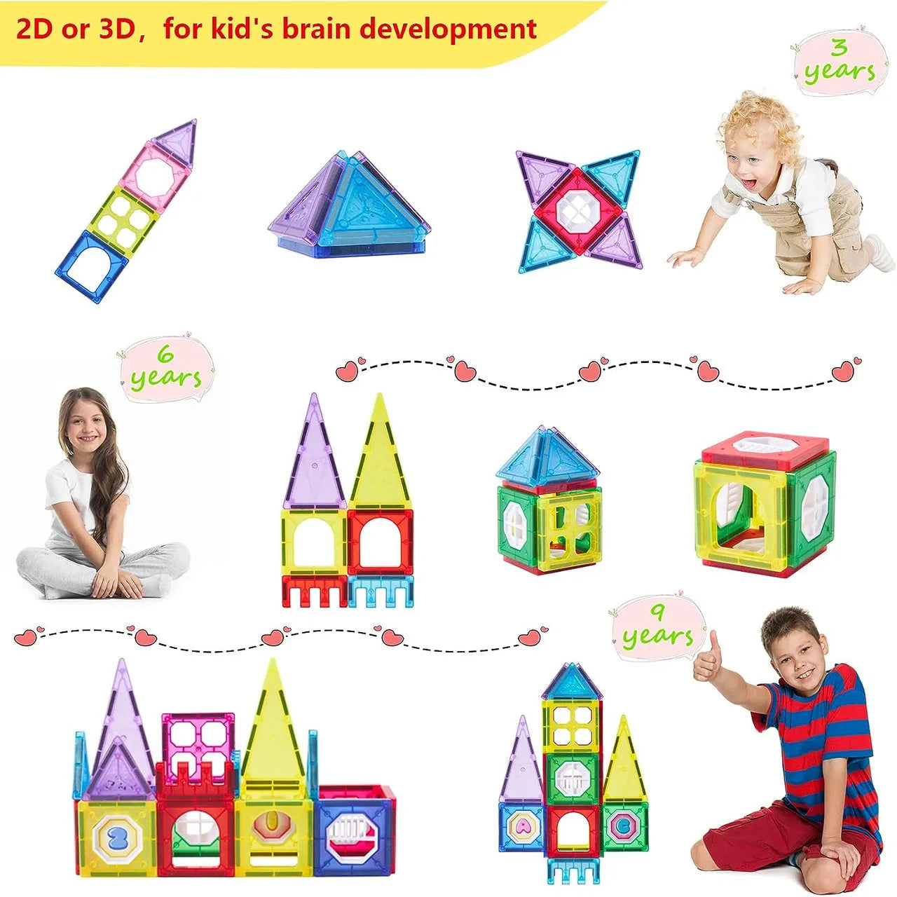 Magnetic Blocks 42 Pcs 1 