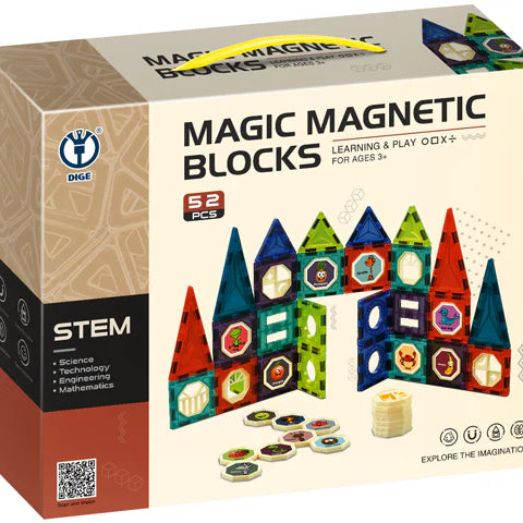 Magnetic Sticks 52 pcs stem