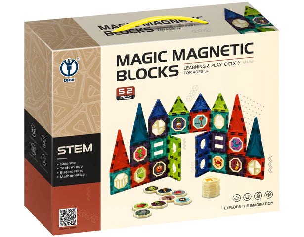 Magnetic Sticks 52 pcs stem