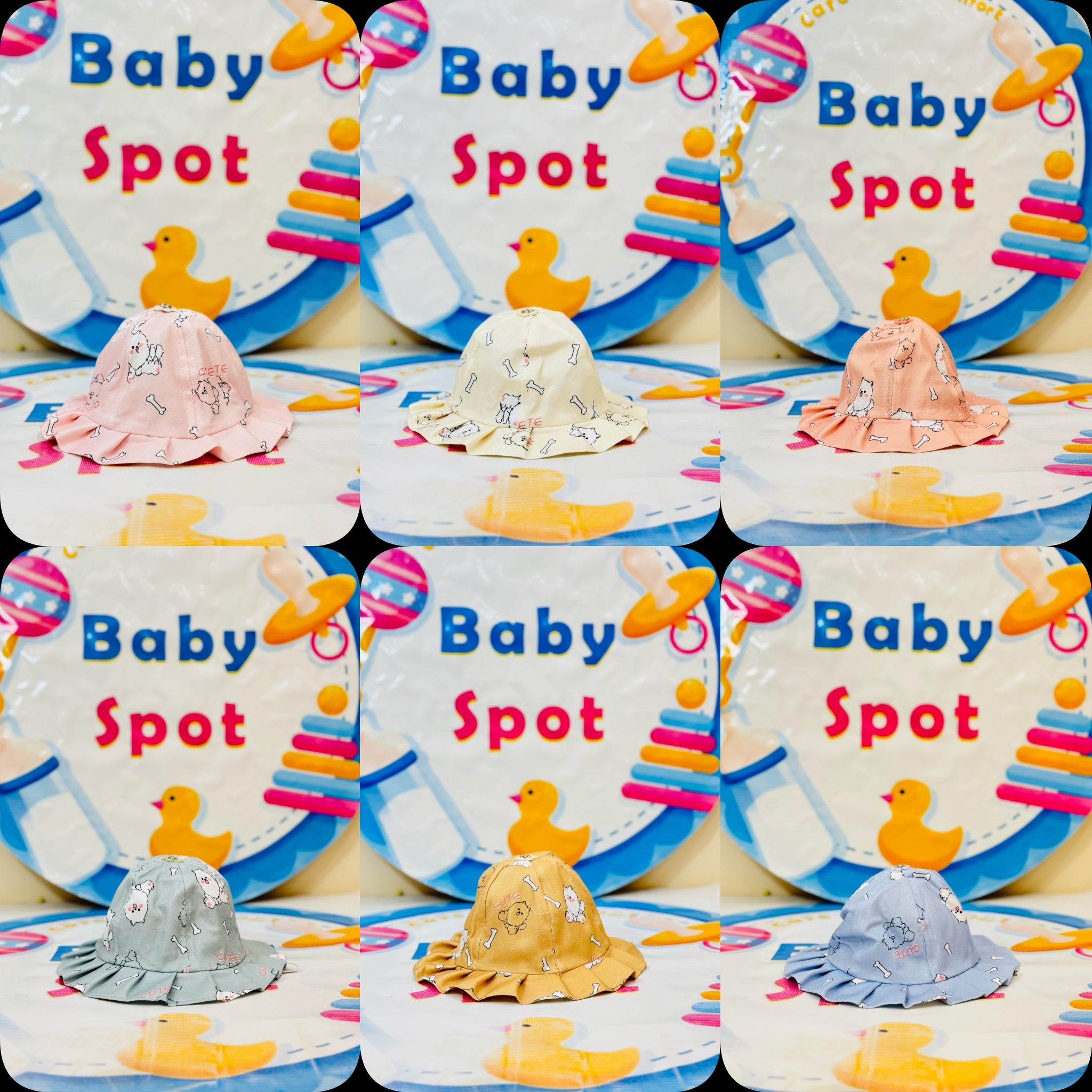 Summer Hats Collection(0-9 months)