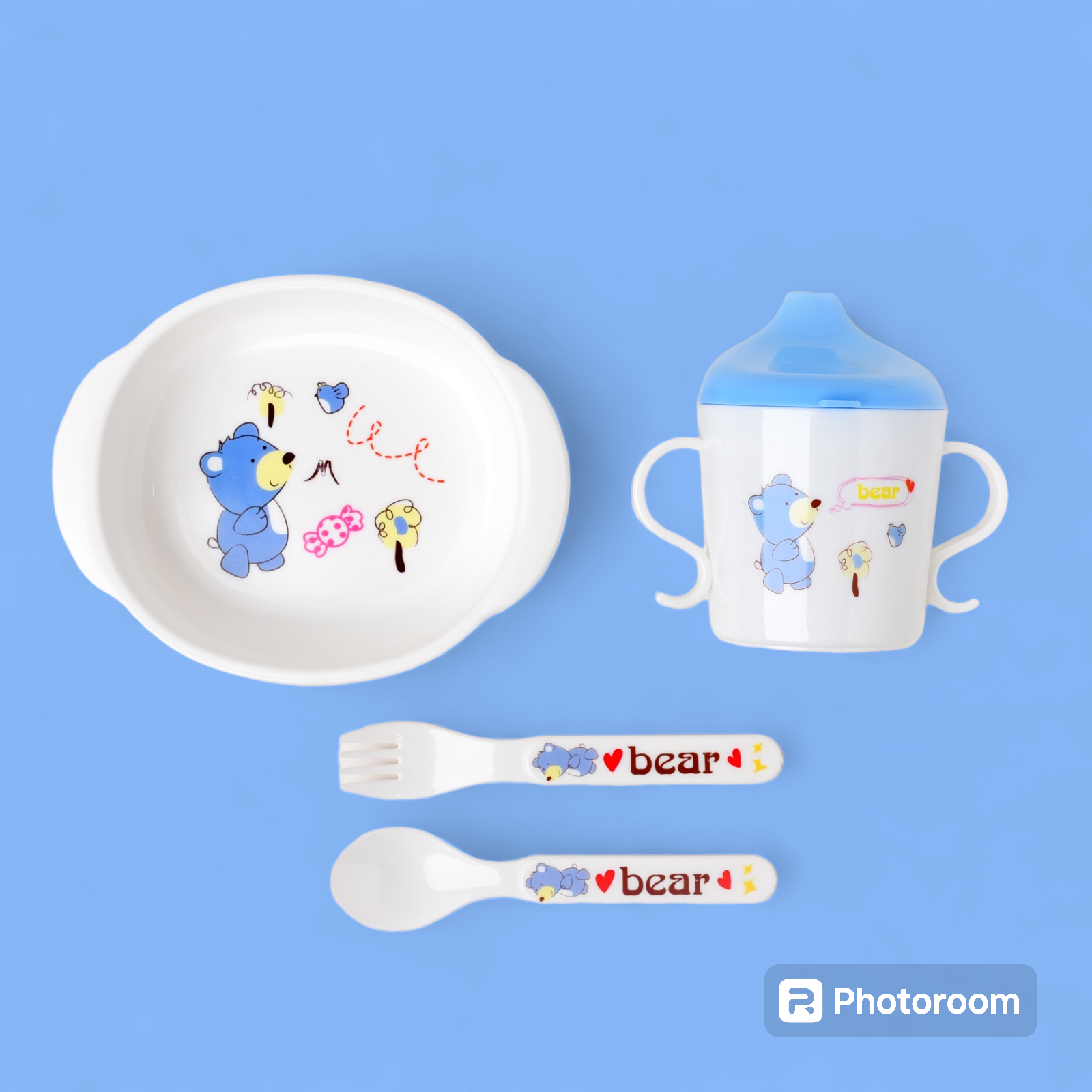 Kids Tableware 4-Piece Sets Collection