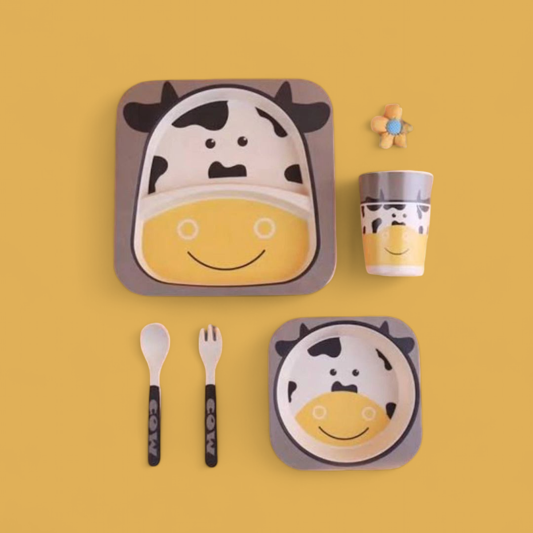 kids' character cutlery set