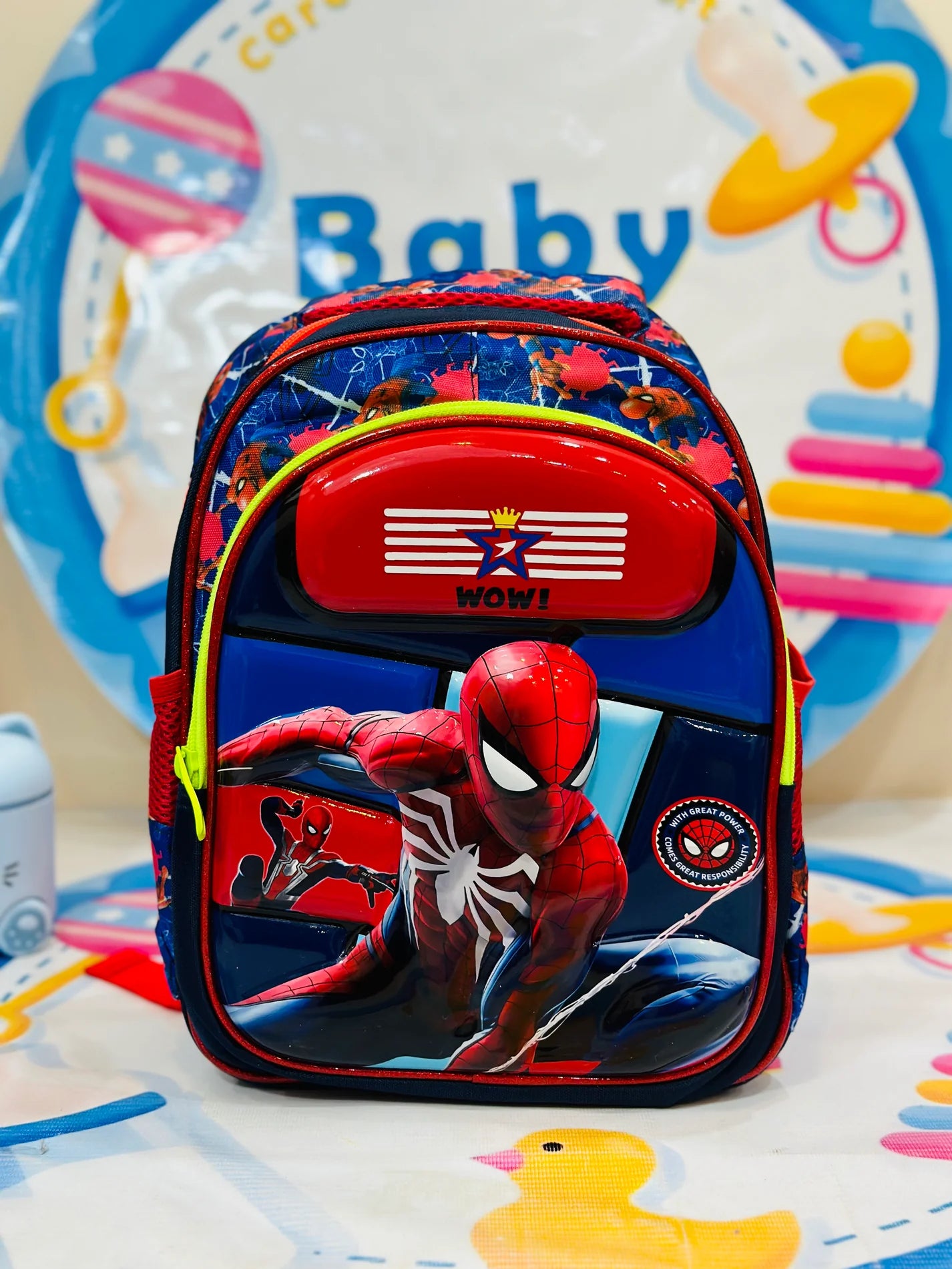 Ultimate School Bag – Smart, Stylish &amp; Ready for Adventure! 🎒✨

Gear up for school with our&nbsp;versatile and durable School Bag, designed for&nbsp;comfort, style, and practicality. Perfect for&nbsp;young learners, this backpack offers&nbsp;ample storage space&nbsp;for books, stationery, and essentials while keeping everything&nbsp;safe and organized.

🚀 Why Kids Love It?

✅&nbsp;Spacious &amp; Functional&nbsp;– Plenty of room for all school supplies 📚✏️
🌧️&nbsp;Durable &amp; Waterproof&nbsp;– Prot