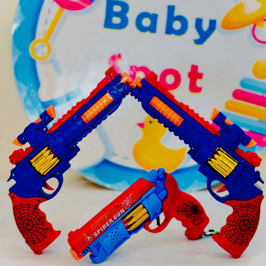 Spiderman Toy Gun with Lights – Action &amp; Adventure