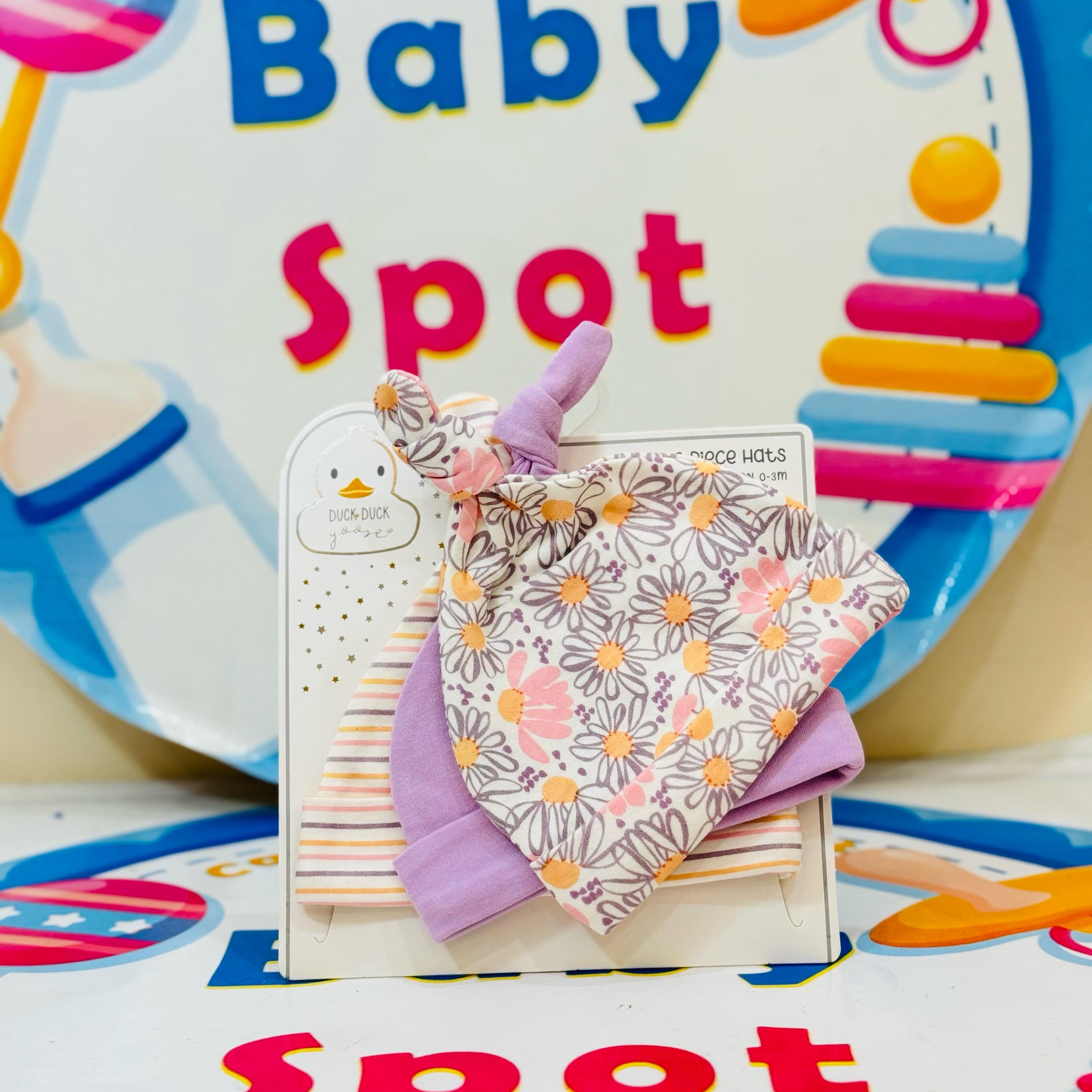 👶 Premium Branded Baby Knotted Caps – Pack of 3! 🎀

Keep your newborn cozy and stylish with our premium range branded baby knotted caps collection. Perfect for delicate little heads, these caps combine comfort and charm.

Product Details:

🔸 Pack of 3 Knotted Caps – Stylish designs in one bundle for everyday wear.

🔸 Soft & Gentle Fabric – Made from premium, baby-friendly material for ultimate comfort.

🔸 Adjustable Knotted Style – Easy to adjust for a snug and secure fit.

🔸 Adorable Designs – Cute a