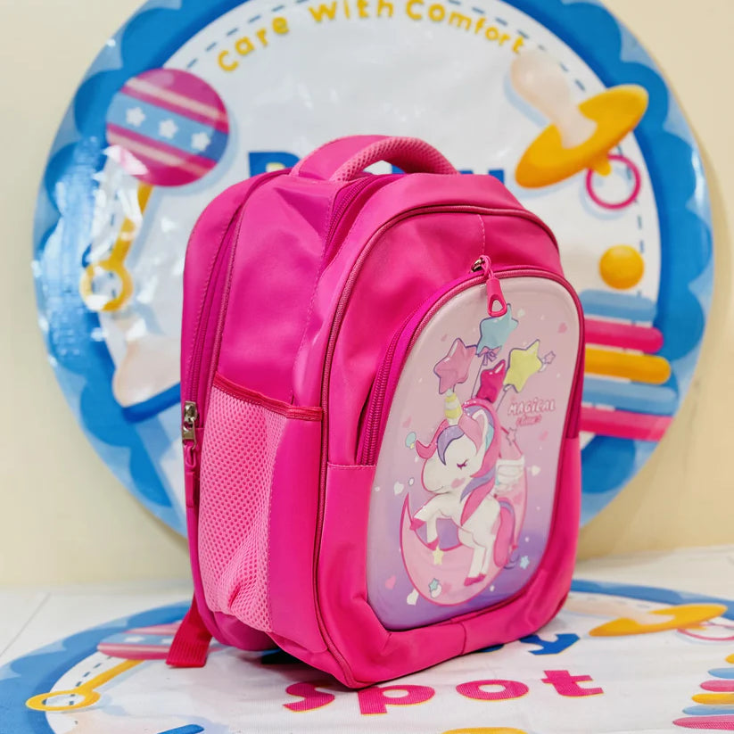3D Unicorn School Bag Lightweight Backpack 14-15 Inch