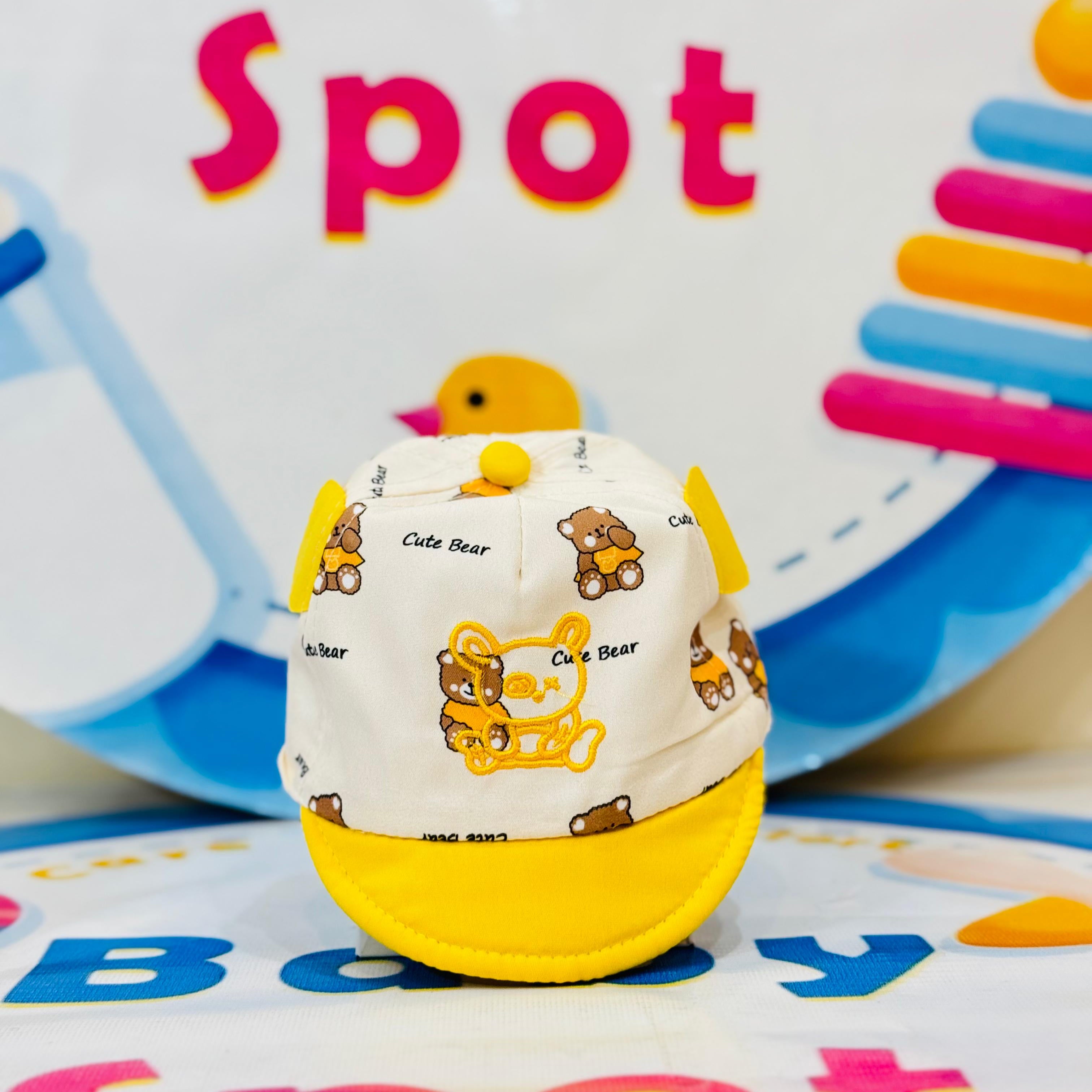 👶 Baby P-Cap Style Cotton Caps – Summer Essentials! ☀️

🔸 Trendy P-Cap Design – Stylish and practical caps to keep your baby cool and fashionable this summer.
🔸 Soft Cotton Material – Made with breathable, lightweight cotton, ensuring comfort for your baby's delicate skin.
🔸 Vibrant Color Options – Available in 4-5 beautiful colors to match any outfit.
🔸 Ideal Size – Perfect fit for babies aged 0-6 months, ensuring both comfort and style.
🔸 Sun Protection – Shields your baby's head from harsh sunlight