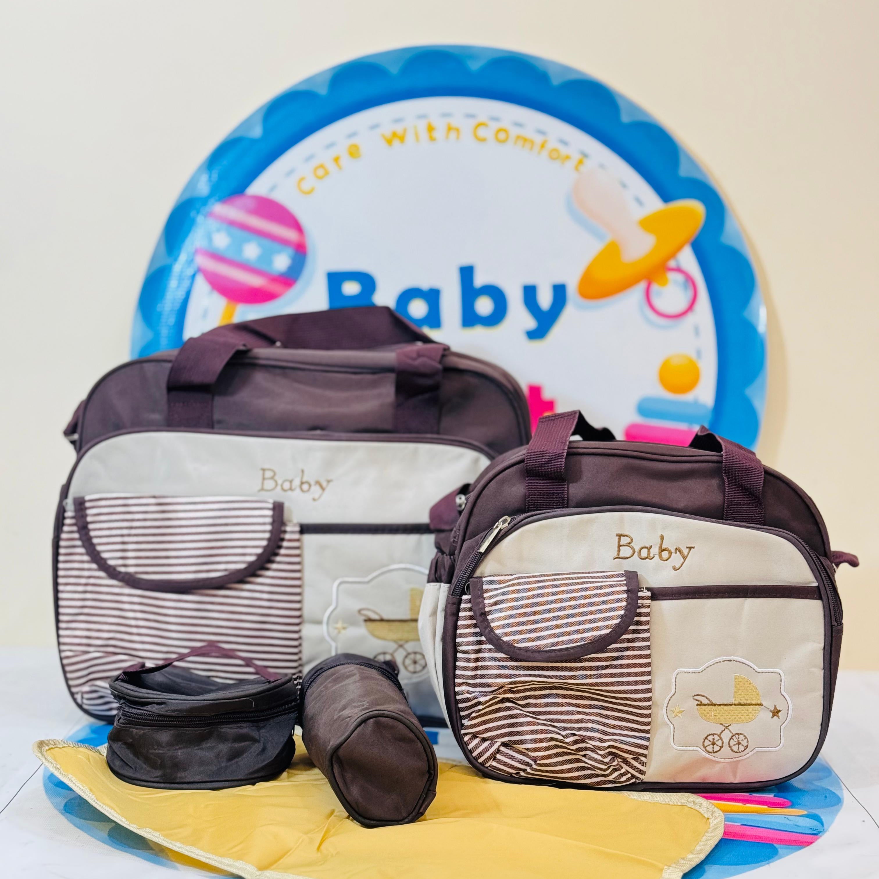 - 🎒 Baby Bag Set – The perfect solution for parents on the go! 
- Includes: 
 - 1 Large Size Bag for all essentials 
 - 1 Small Size Bag for quick trips 
 - 1 Feeder Cover to keep bottles safe 
 - 1 Changing Sheet for hygiene anywhere 
- Stylish and practical design with adorable details! 
- Available now at www.babyspotofficial.pk

#BabyBagSet #BornBabyEssentials #ParentingMadeEasy #BabyCare #TravelWithBaby #BabySpot