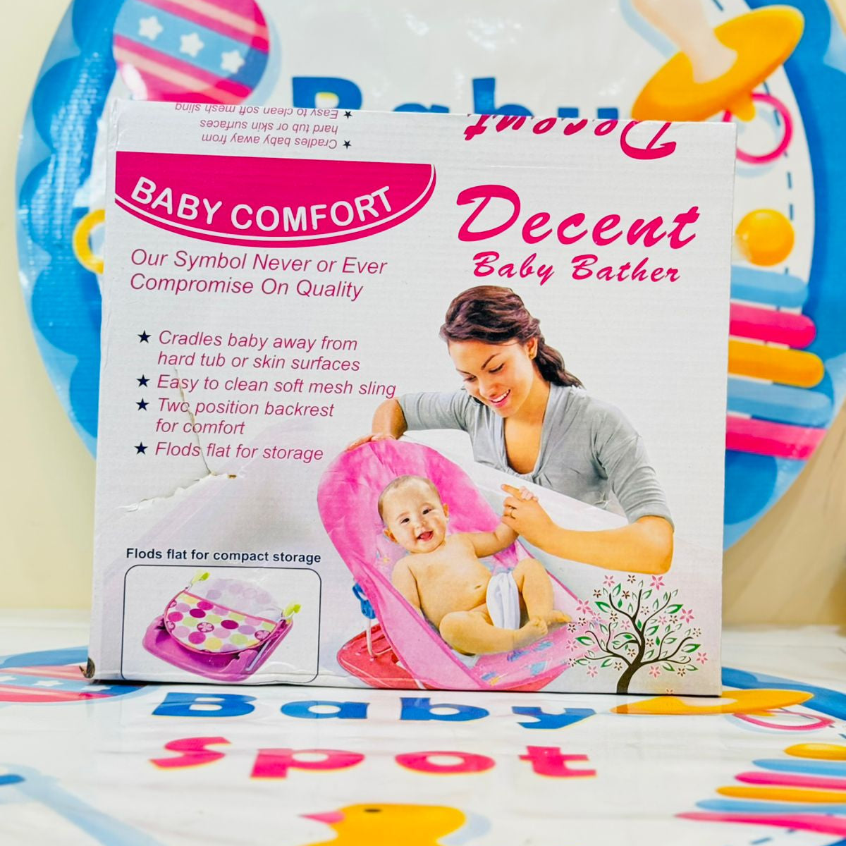 🛁 Premium Range Baby Bather Bath Seat 🛁

Features & Highlights:

🌈 Available in 3 Beautiful Colors – Perfect to match your baby’s style.

🪑 Comfortable & Supportive Design – Ensures safe and enjoyable bath time.

🧼 Easy to Clean & Dry – Made with durable, quick-drying material.

👶 Suitable for Newborns & Infants – Designed for ultimate baby care.


Price:

Just 1850 Rs for this essential bath seat!


Order Details:

🚚 Delivery Time: 2-5 days.

🛒 How to Order:

WhatsApp: 03117399001

DM us

Visit: ba