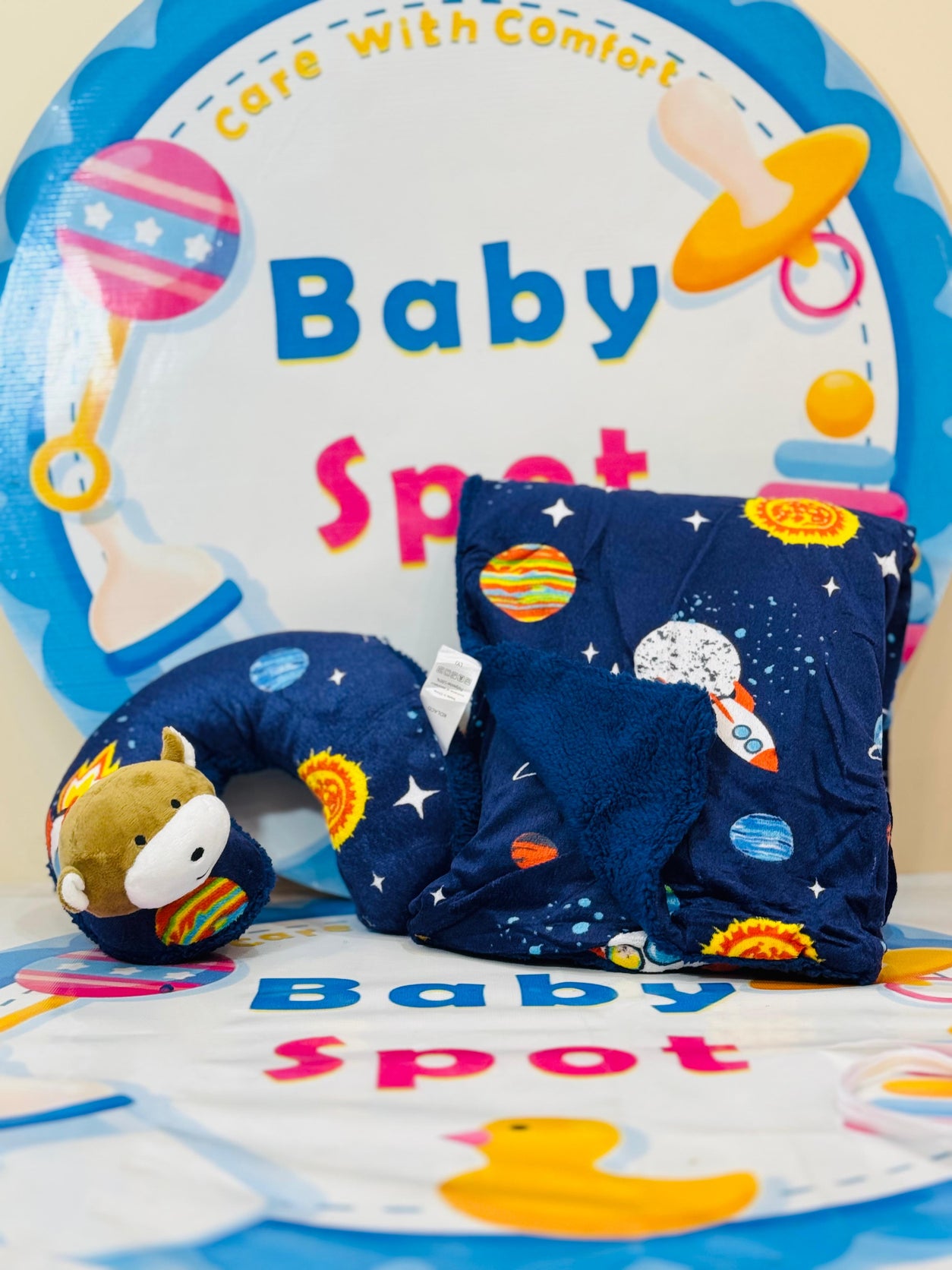 Branded Premium Range Baby Blankets with Pillow Collection

🛏️ Cozy & Comfortable: Soft and breathable blankets with matching pillows to keep your baby snug.

🎨 Vibrant Color Options: Available in a variety of beautiful colors to match your baby’s nursery.

🌟 Premium Quality Material: Made with baby-safe, skin-friendly fabrics for ultimate comfort.

🍼 Perfect for All Seasons: Lightweight yet warm, ideal for year-round use.

🎁 Great Gift Option: A thoughtful and practical choice for baby showers or new 