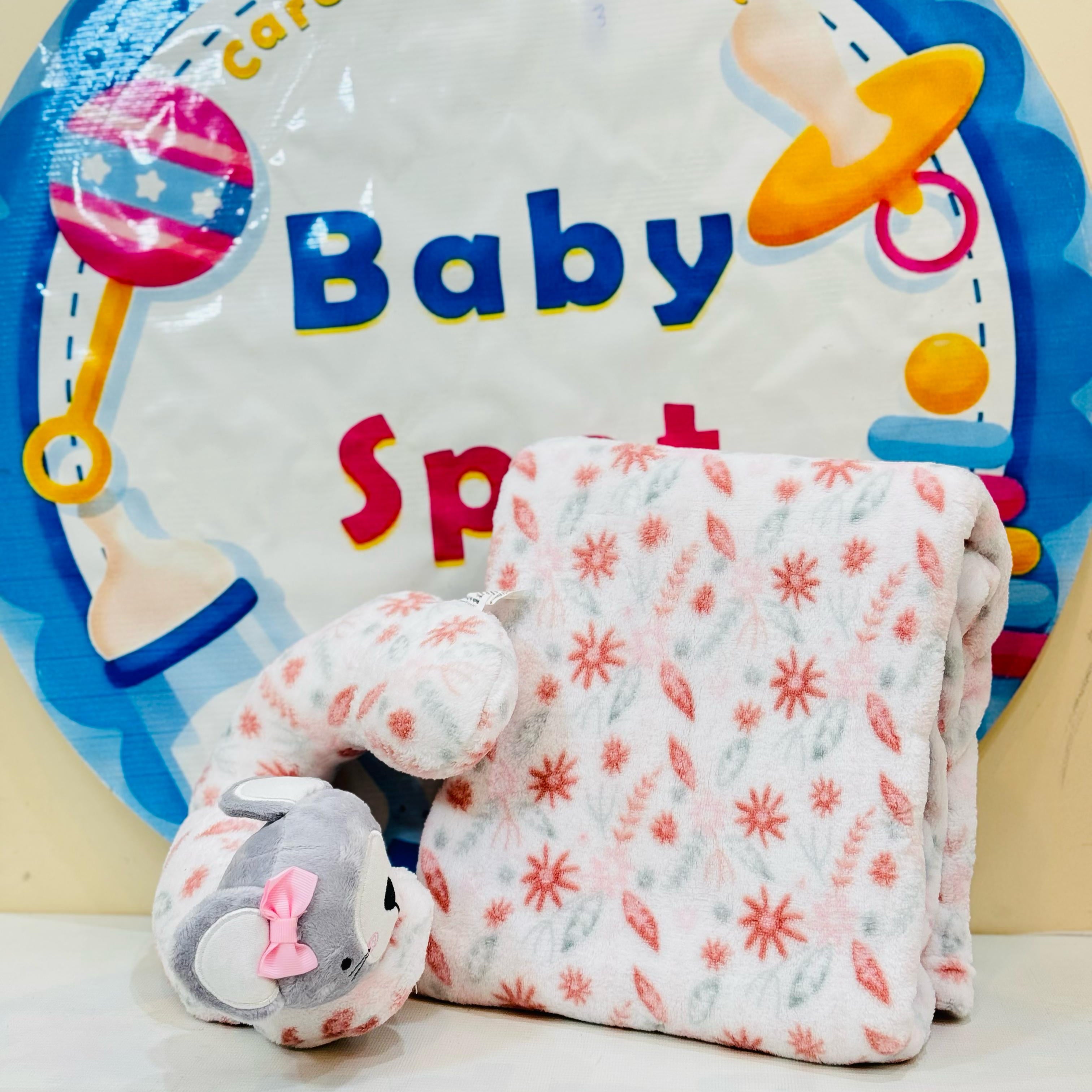 Premium Imported Baby Lightweight Blankets with Neck Pillow Set
Now available at Baby Spot – Pakistan’s Favorite Baby Essentials Store

Give your newborn the ultimate comfort with our lightweight imported baby blankets, paired with a soft neck support pillow – perfect for travel, sleep, and daily cuddles!

Product Highlights:

Ultra-soft imported fabric – gentle on baby skin

Comes with matching neck pillow for full support

Perfect for newborns to toddlers

Ideal for cribs, strollers & car seats

Available