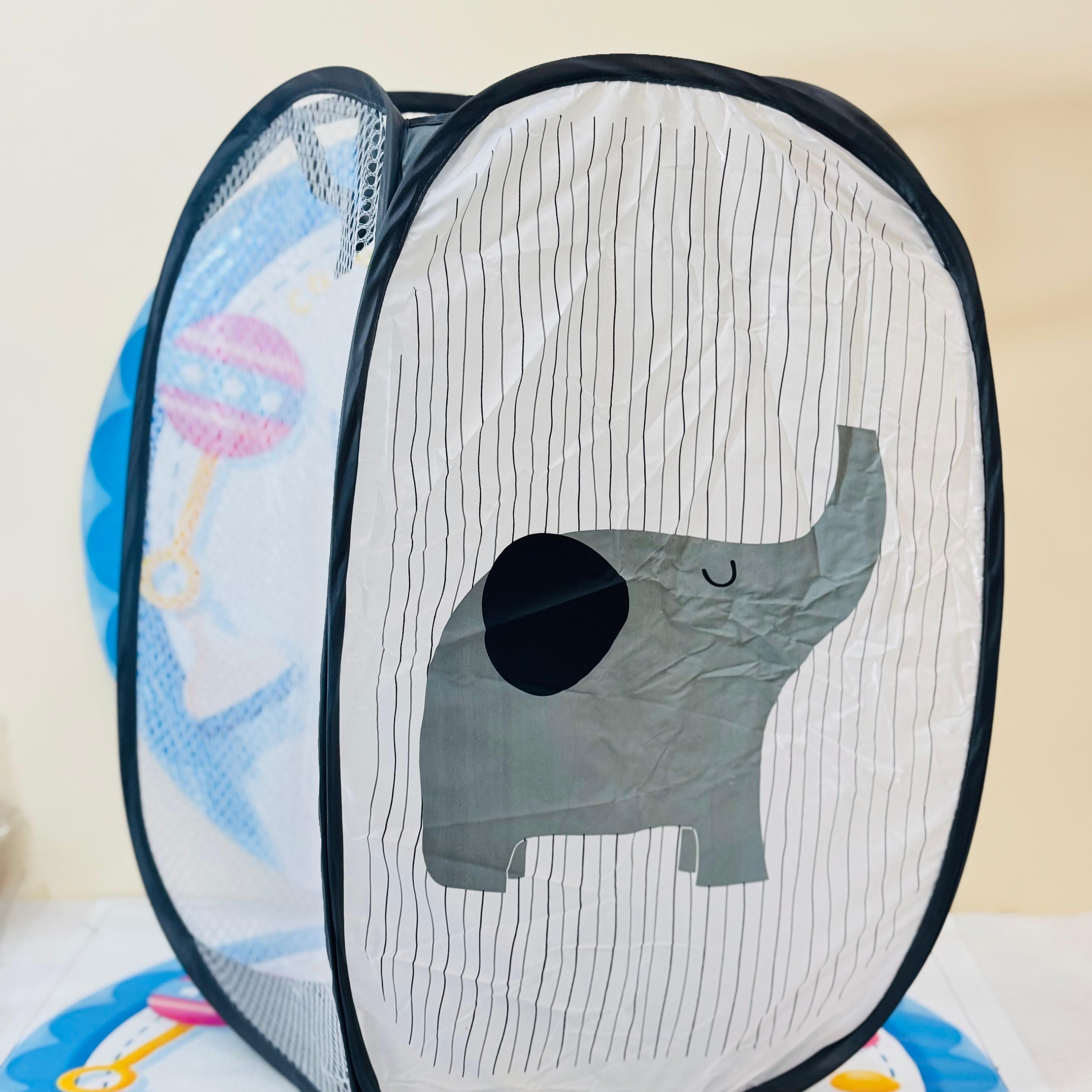 Toys/laundry storage foldable baskets