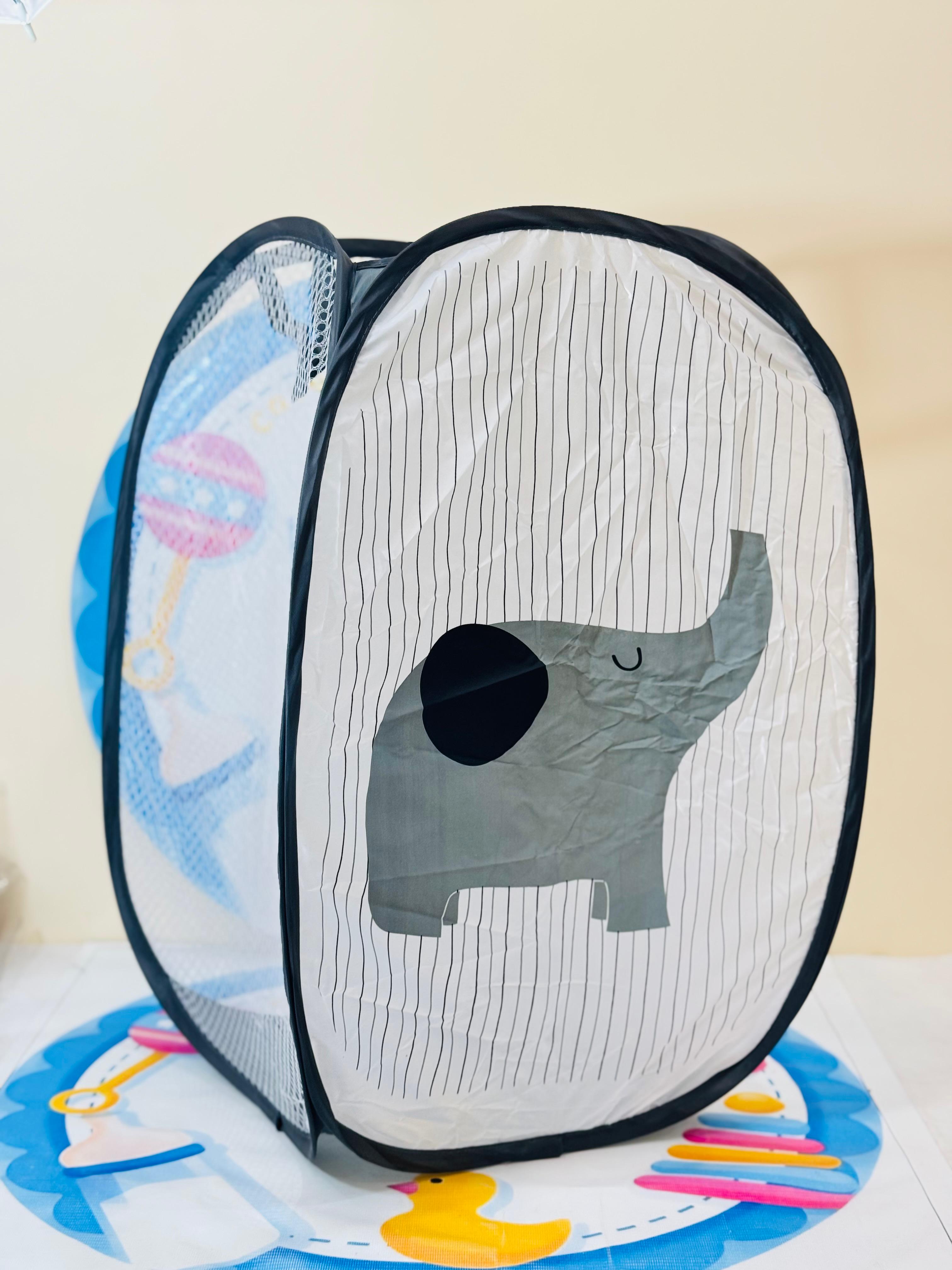 Toys/laundry storage foldable baskets