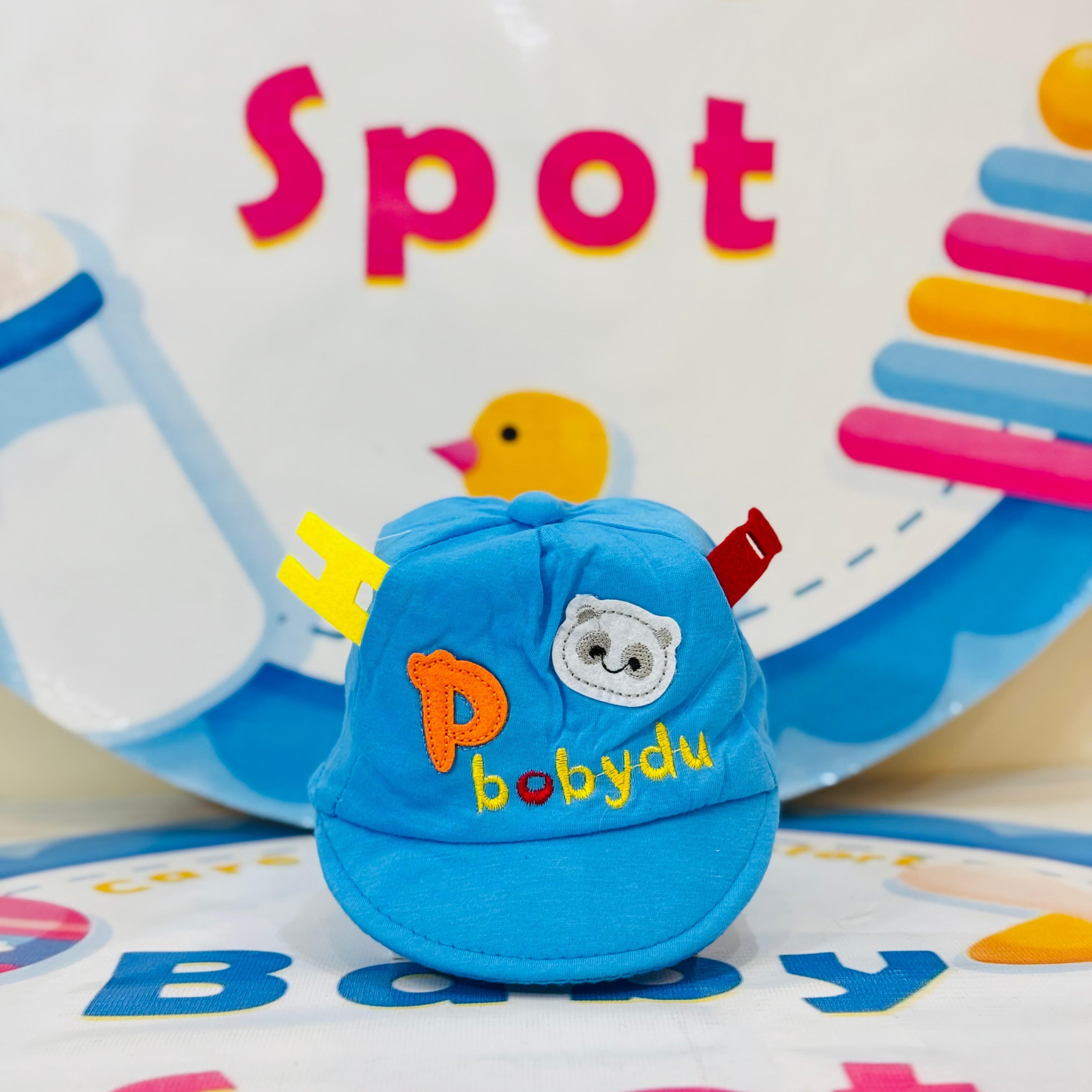 👶 Baby P-Cap Style Cotton Caps – Summer Essentials! ☀️

🔸 Trendy P-Cap Design – Stylish and practical caps to keep your baby cool and fashionable this summer.
🔸 Soft Cotton Material – Made with breathable, lightweight cotton, ensuring comfort for your baby's delicate skin.
🔸 Vibrant Color Options – Available in 4-5 beautiful colors to match any outfit.
🔸 Ideal Size – Perfect fit for babies aged 0-6 months, ensuring both comfort and style.
🔸 Sun Protection – Shields your baby's head from harsh sunlight