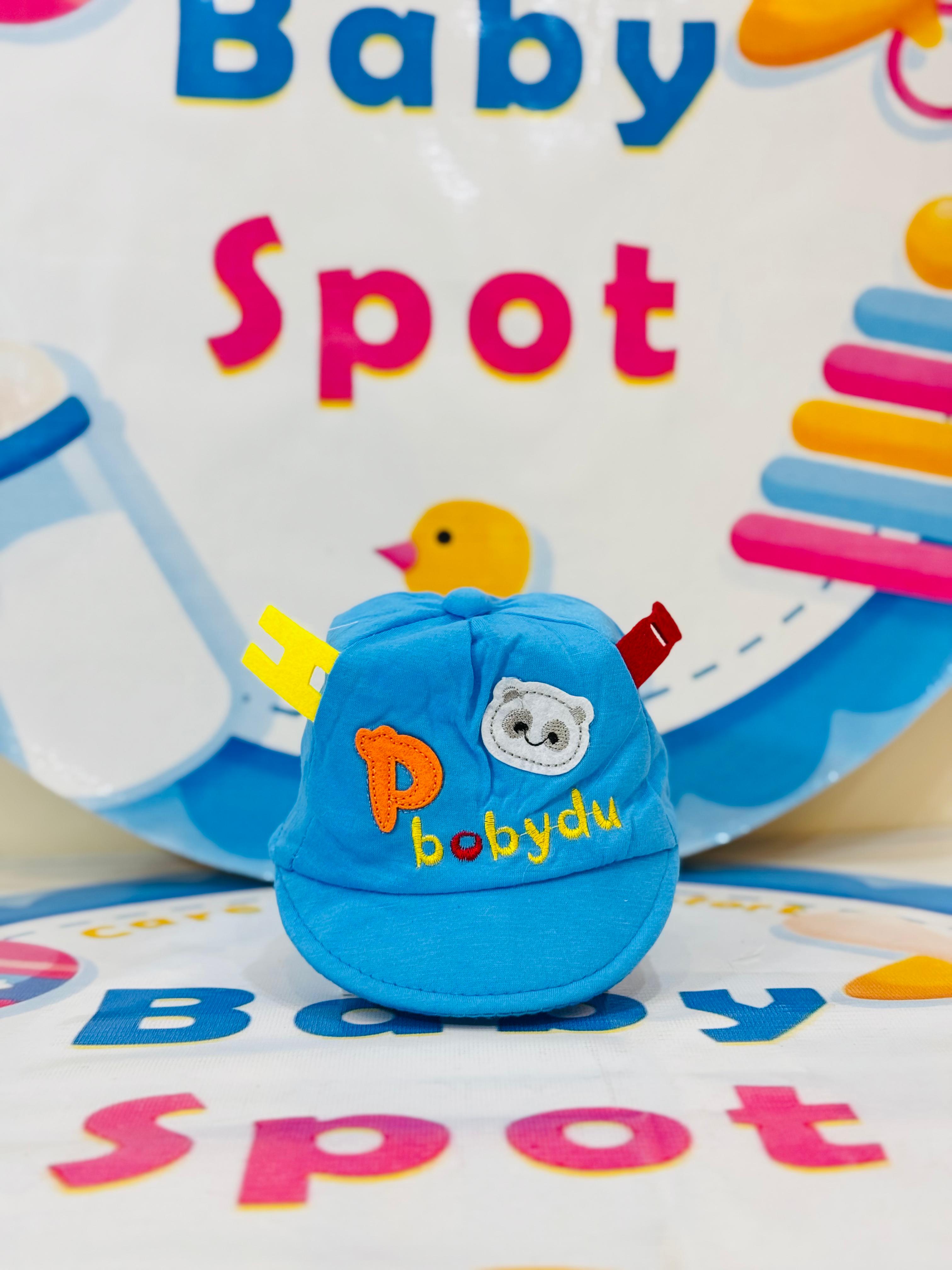 👶 Baby P-Cap Style Cotton Caps – Summer Essentials! ☀️

🔸 Trendy P-Cap Design – Stylish and practical caps to keep your baby cool and fashionable this summer.
🔸 Soft Cotton Material – Made with breathable, lightweight cotton, ensuring comfort for your baby's delicate skin.
🔸 Vibrant Color Options – Available in 4-5 beautiful colors to match any outfit.
🔸 Ideal Size – Perfect fit for babies aged 0-6 months, ensuring both comfort and style.
🔸 Sun Protection – Shields your baby's head from harsh sunlight