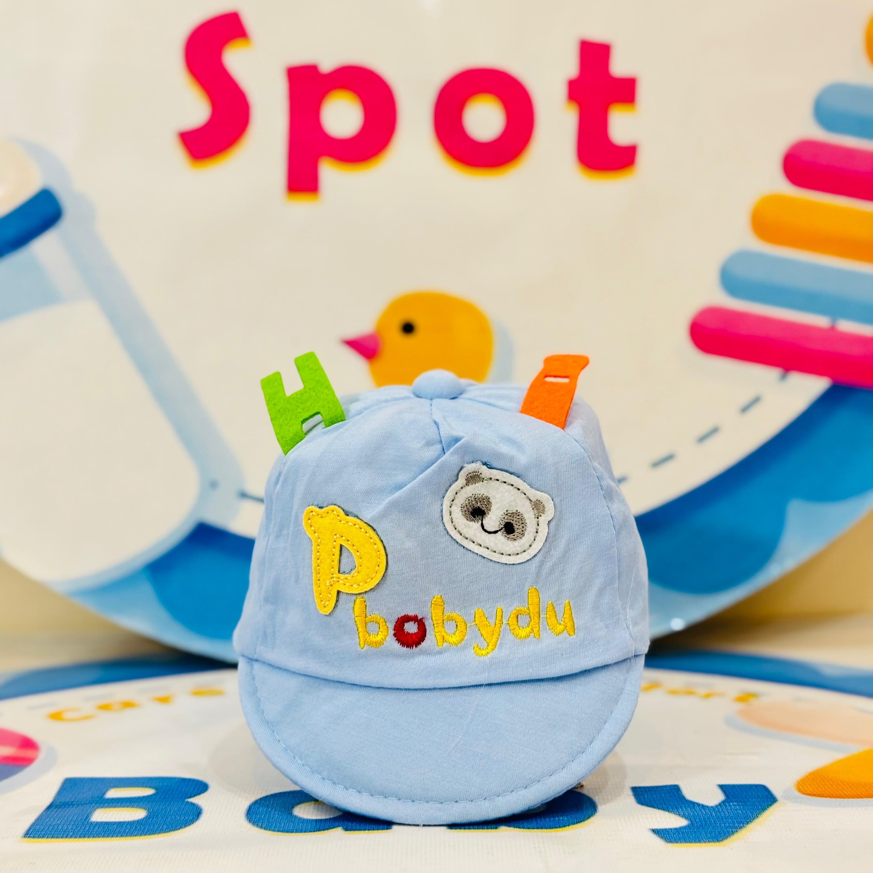 👶 Baby P-Cap Style Cotton Caps – Summer Essentials! ☀️

🔸 Trendy P-Cap Design – Stylish and practical caps to keep your baby cool and fashionable this summer.
🔸 Soft Cotton Material – Made with breathable, lightweight cotton, ensuring comfort for your baby's delicate skin.
🔸 Vibrant Color Options – Available in 4-5 beautiful colors to match any outfit.
🔸 Ideal Size – Perfect fit for babies aged 0-6 months, ensuring both comfort and style.
🔸 Sun Protection – Shields your baby's head from harsh sunlight