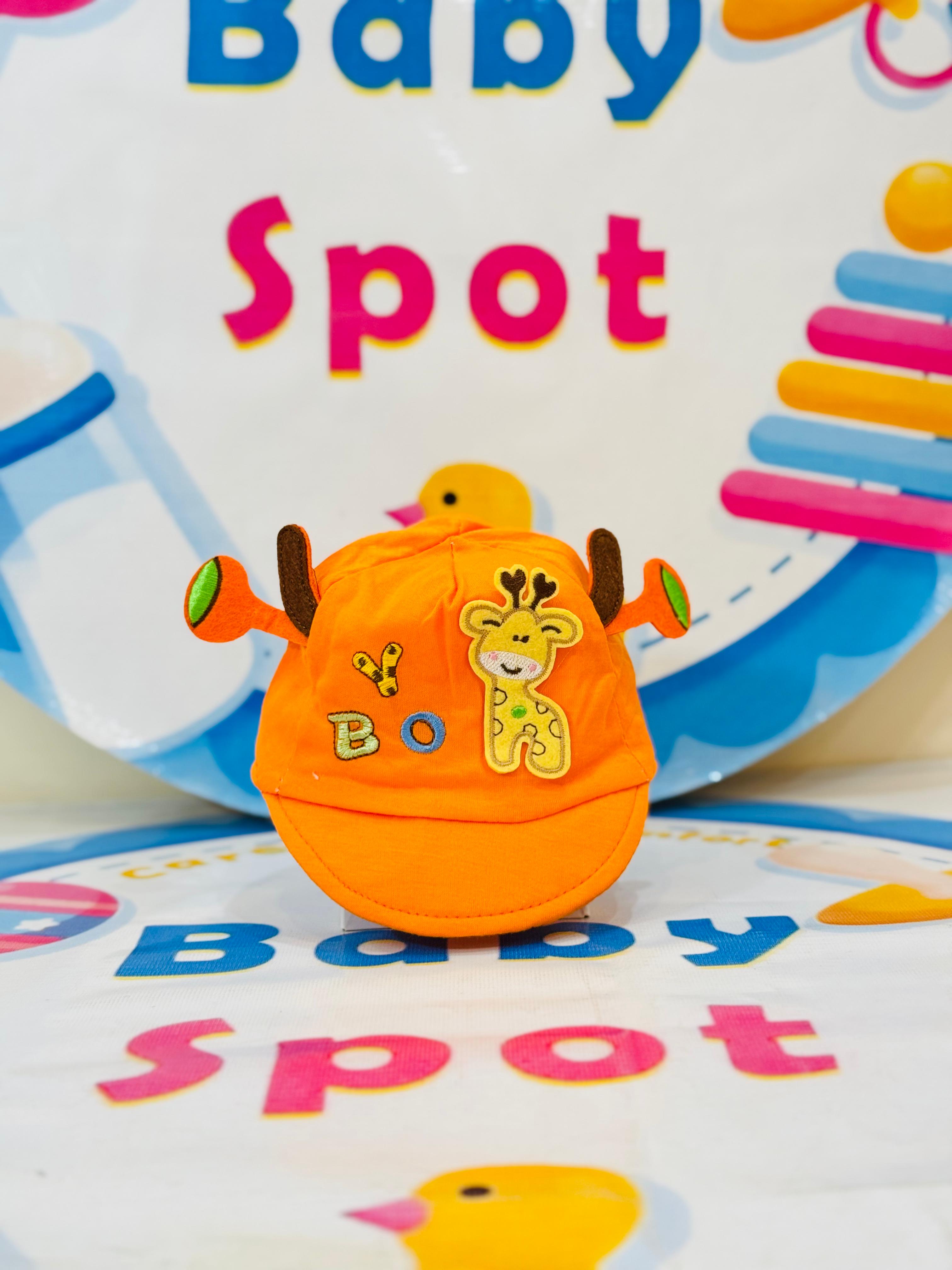 Baby P-Cap Style Cotton Caps(0-6 months)