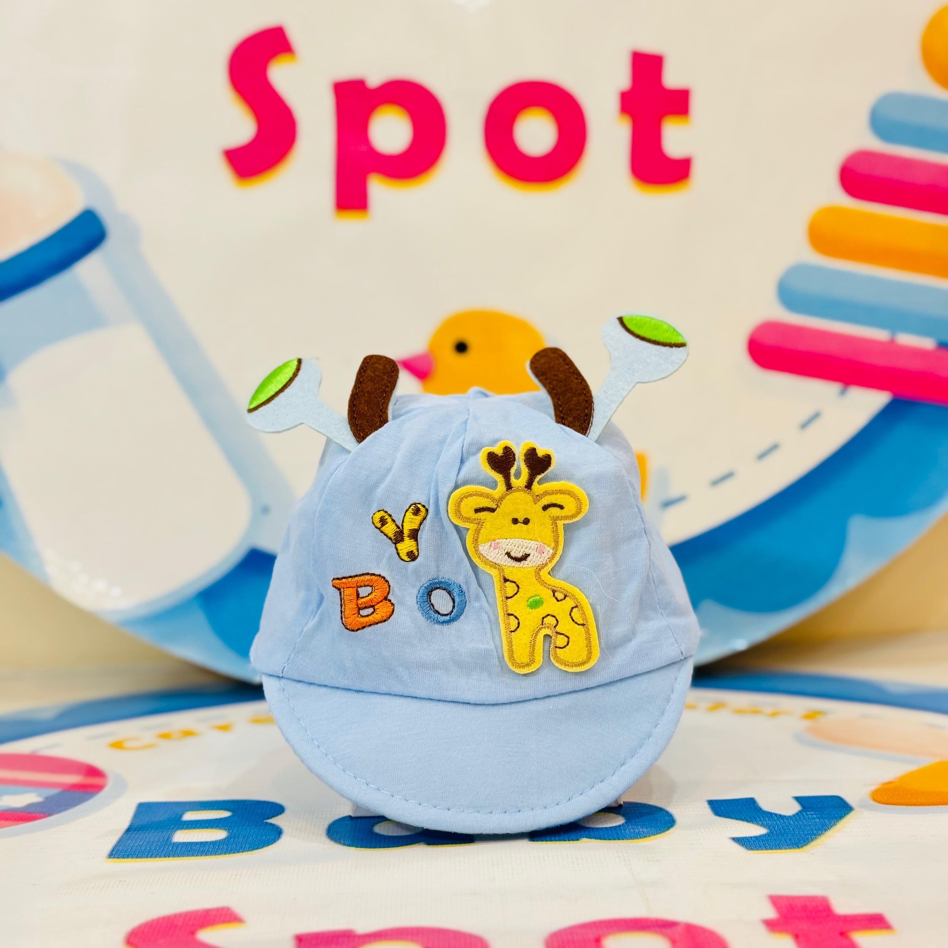 Baby P-Cap Style Cotton Caps(0-6 months)