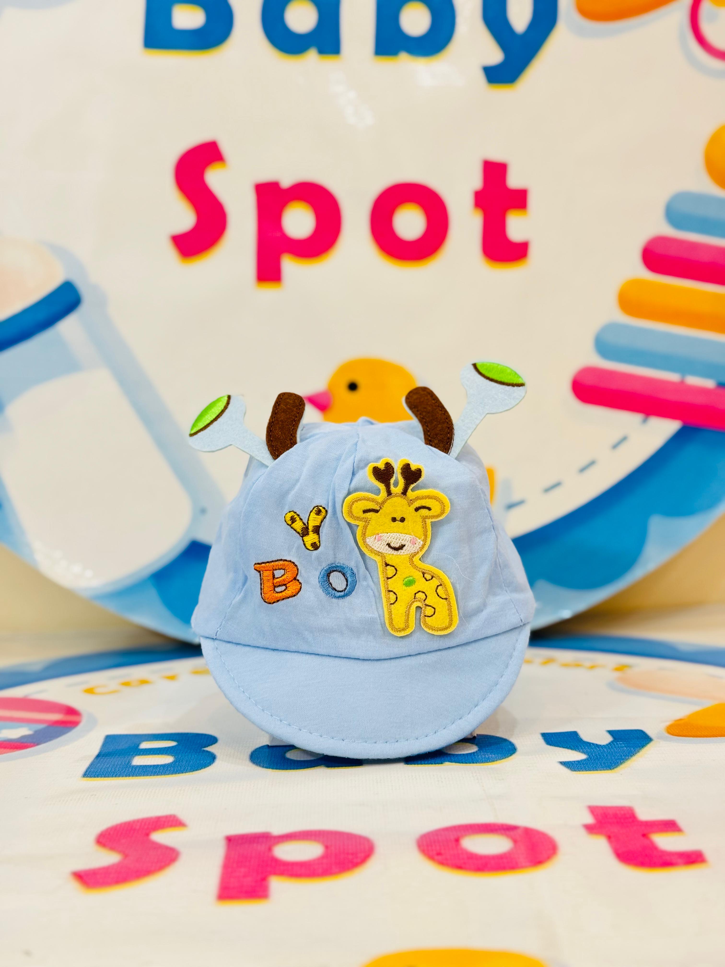 Baby P-Cap Style Cotton Caps(0-6 months)