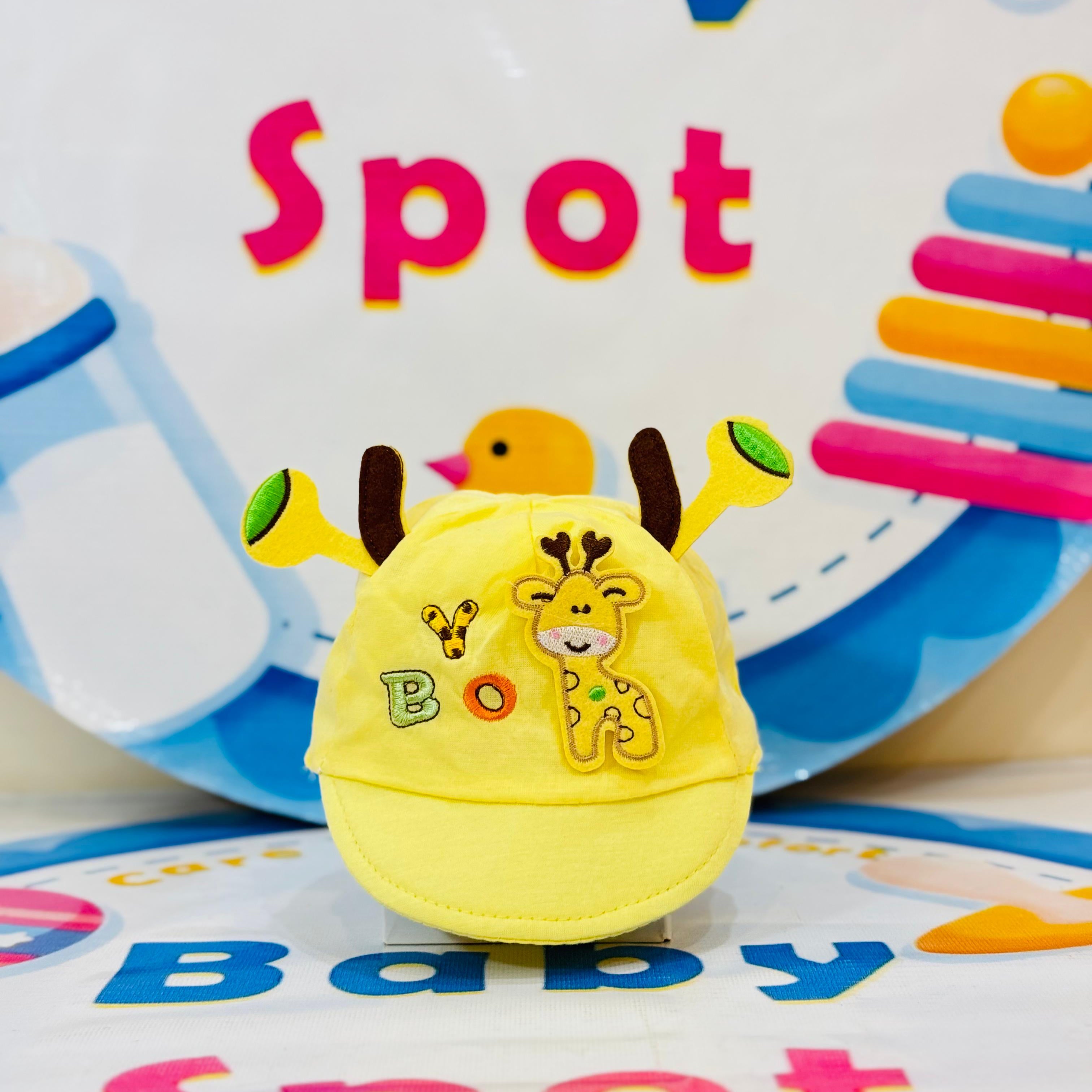 Baby P-Cap Style Cotton Caps(0-6 months)