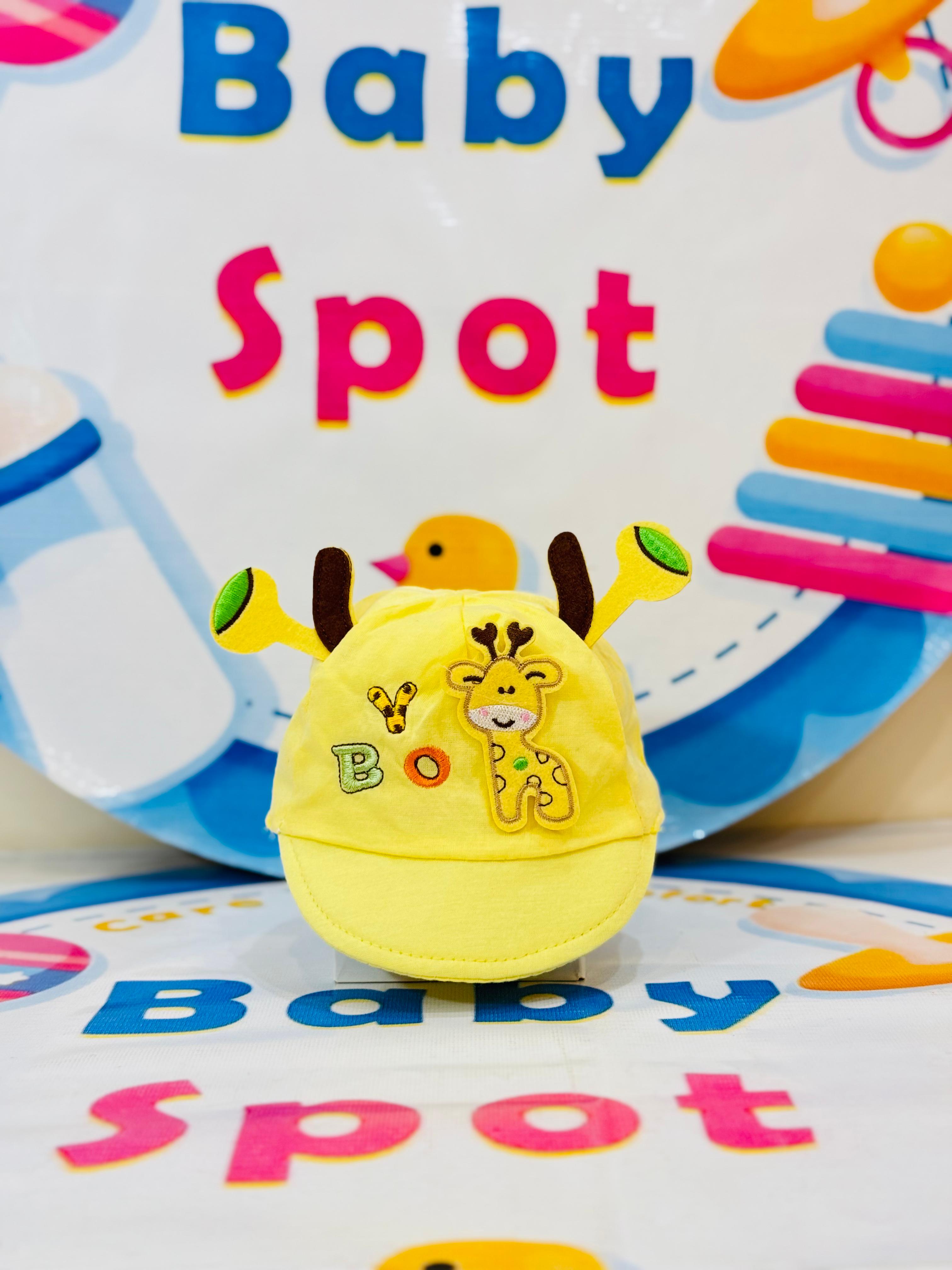 Baby P-Cap Style Cotton Caps(0-6 months)