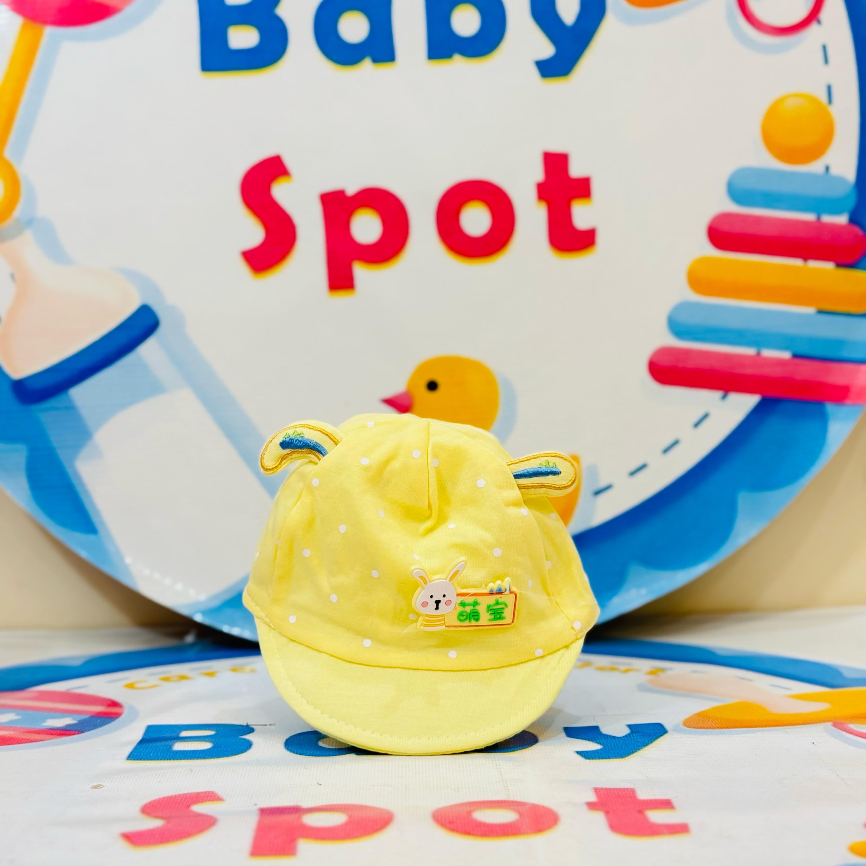 👶 Baby P-Cap Style Cotton Caps – Summer Essentials! ☀️

🔸 Trendy P-Cap Design – Stylish and practical caps to keep your baby cool and fashionable this summer.

🔸 Soft Cotton Material – Made with breathable, lightweight cotton, ensuring comfort for your baby's delicate skin.

🔸 Vibrant Color Options – Available in 4-5 beautiful colors to match any outfit.

🔸 Ideal Size – Perfect fit for babies aged 0-6 months, ensuring both comfort and style.

🔸 Sun Protection – Shields your baby's head from harsh sunl