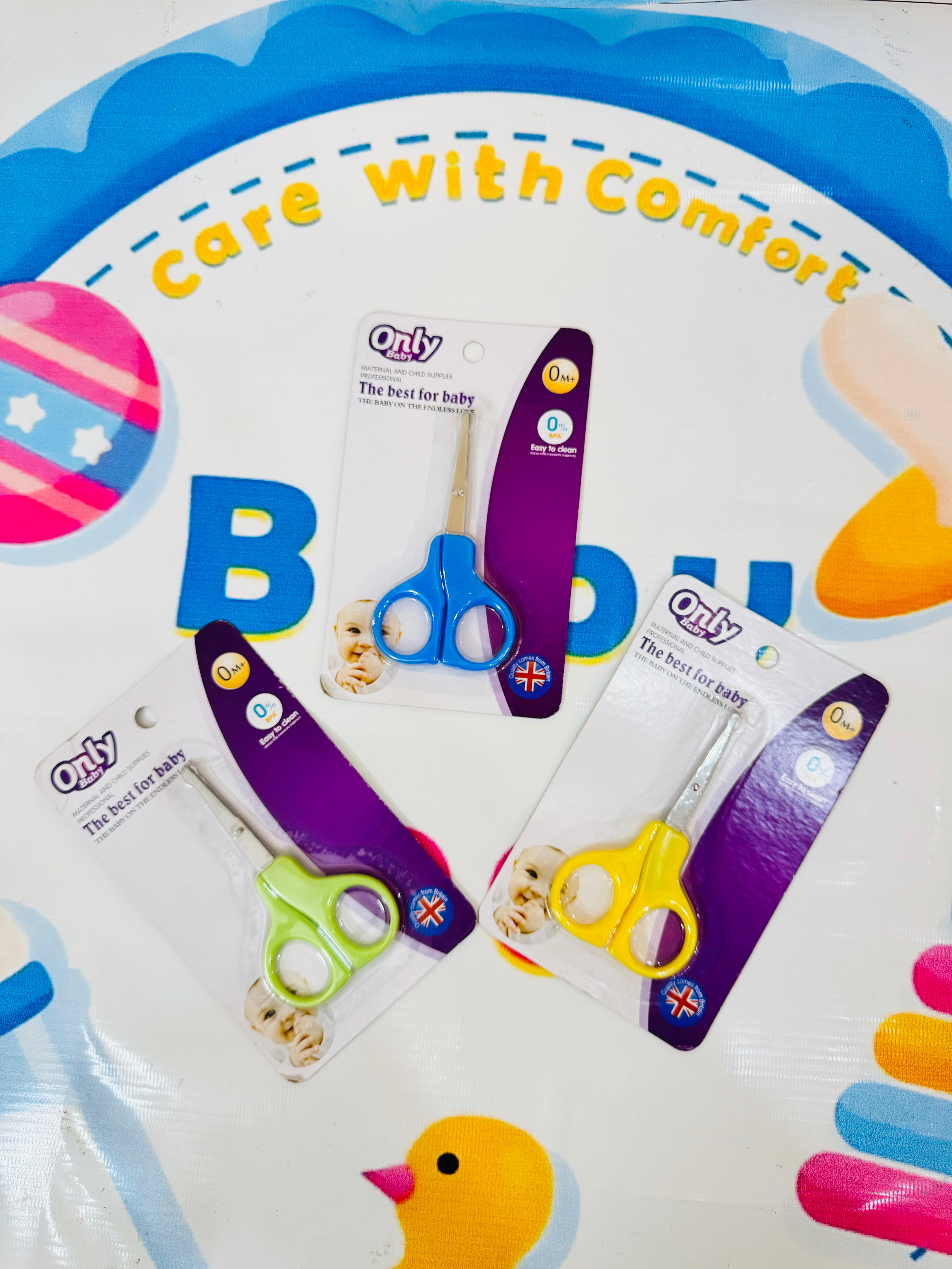 Baby Nail Cutting Scissors✂️ Premium Range Baby Nail Cutting Scissors ✂️

✅ Quality Guaranteed: Safe, durable, and designed for your baby’s delicate nails.

🌟 Ergonomic Design: Easy grip and smooth edges for precise trimming.

✨ Baby-Friendly: Rounded tips for maximum safety during use.

🛡️ Hygienic Material: Made with high-quality stainless steel.

📦 Delivery Time: 2-5 days.

🛒 Order Now:

WhatsApp: 03117399001

DM us

Visit our website: babyspotofficial.pk



#BabyCareEssentials #BabyNailScissors #Saf