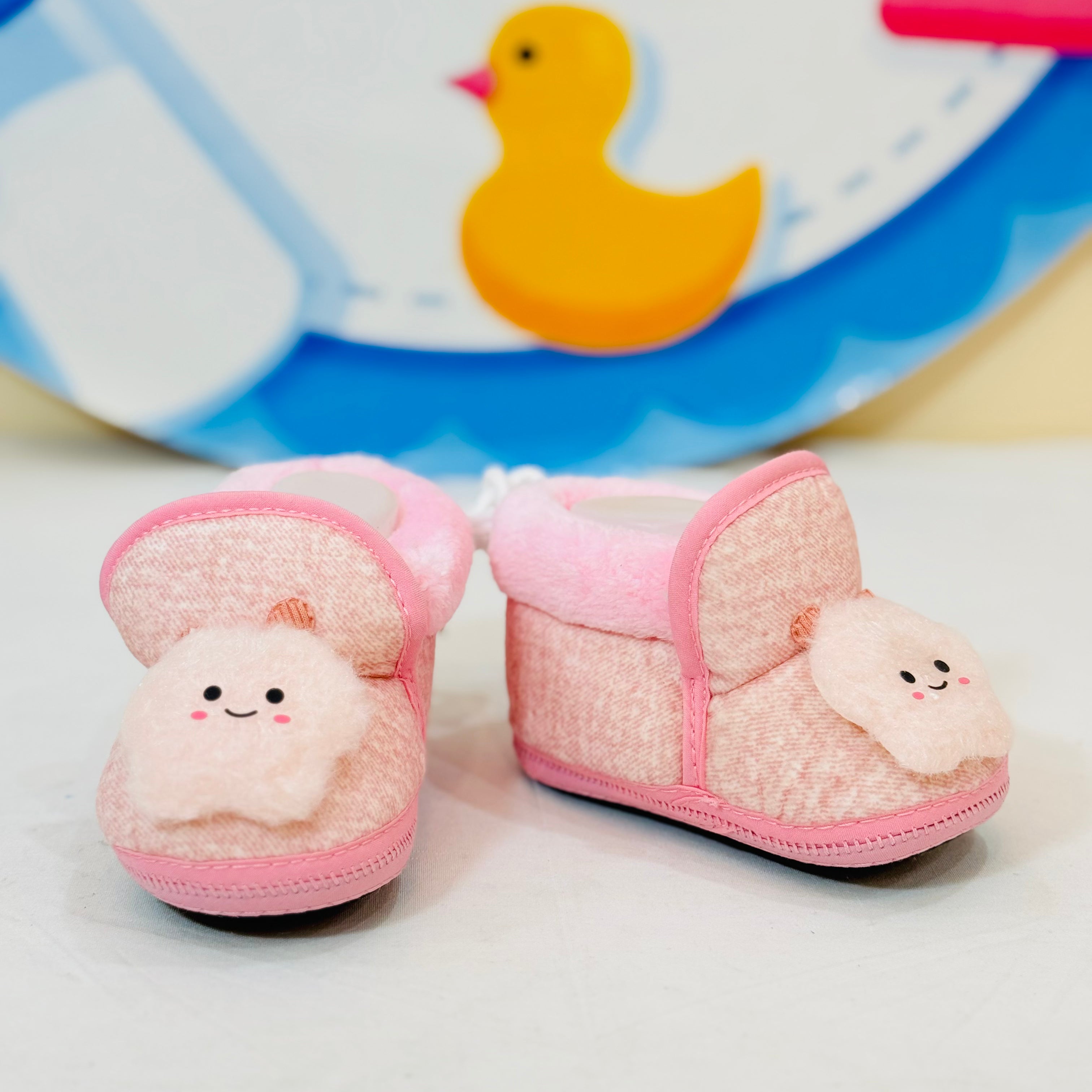 Baby Imported Winter Fur Shoes 