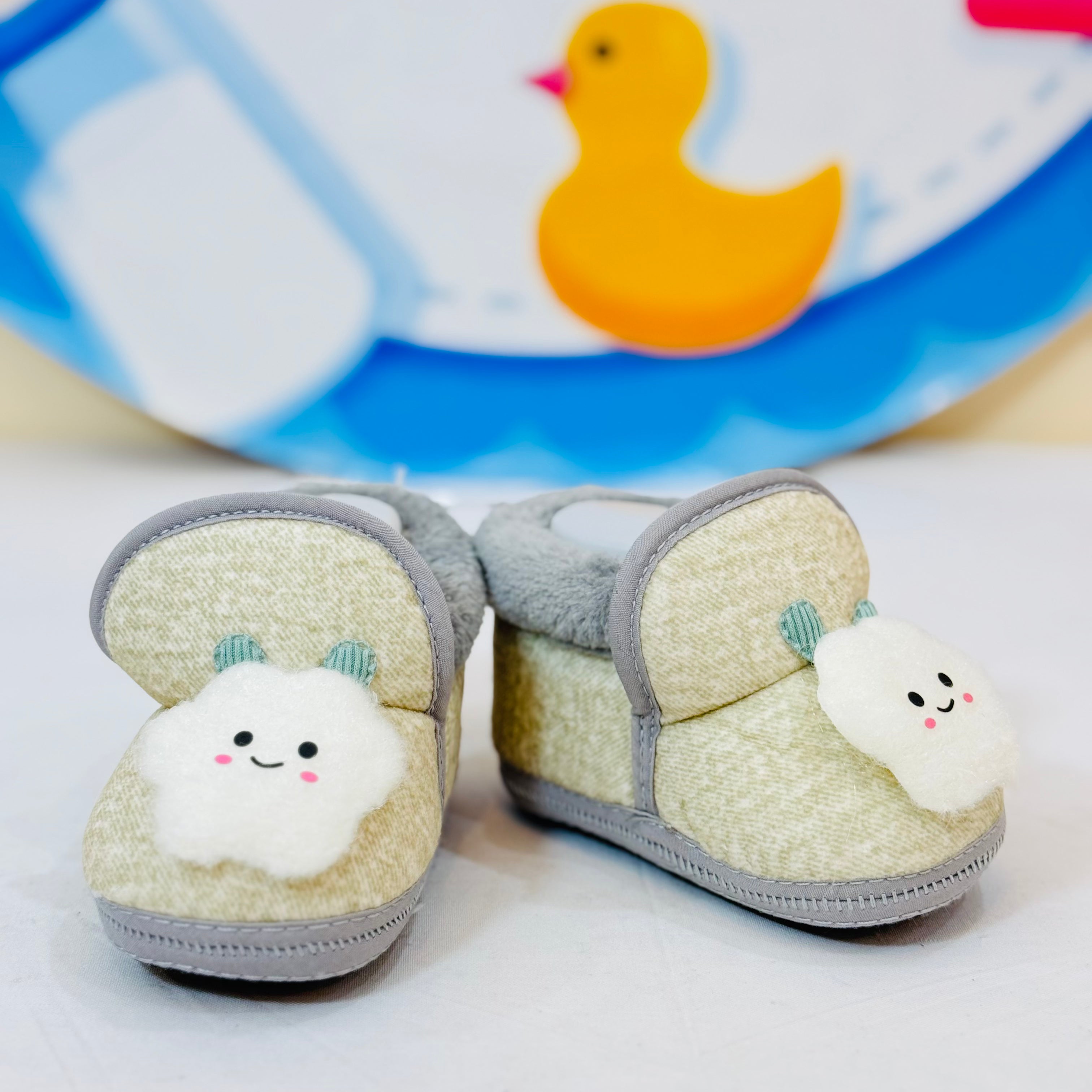 Baby Imported Winter Fur Shoes 
