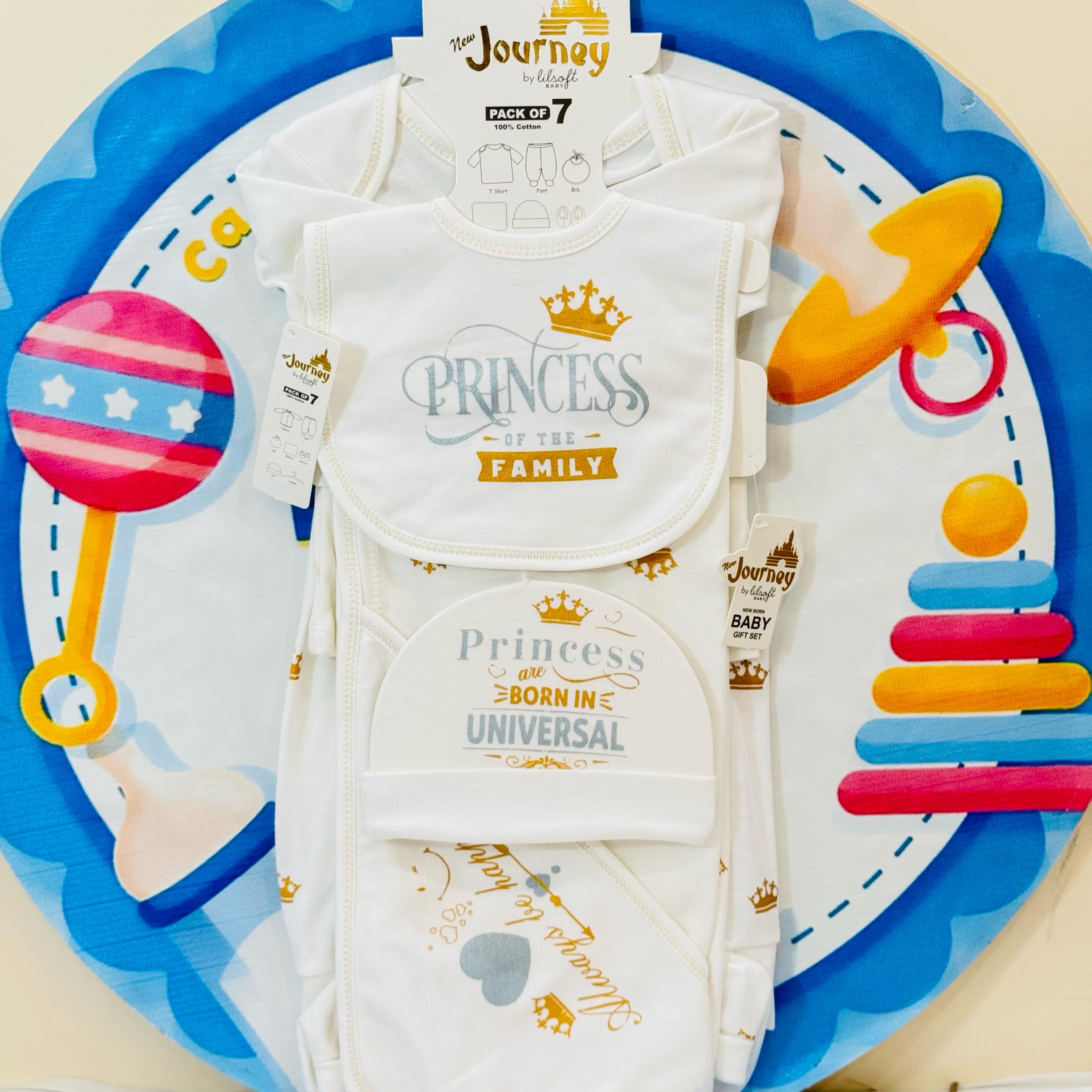 Branded Premium Baby 7-Piece Starter Set – A Must-Have for Your Little One!

Looking for the perfect starter set for your newborn? Our premium 7-piece baby set has everything your baby needs for comfort and warmth. Made from super soft, baby-friendly fabric, it’s designed to keep your little one cozy all day long. Plus, it makes a wonderful gift for new parents!

What’s Inside?

👕 Soft Shirt – Gentle on delicate skin

👖 Comfy Pajama – Perfect for little wiggles

🛏️ Cozy Wrapping Sheet – Keeps baby warm &