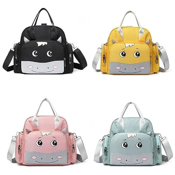 Luxury Multi-function Mother Backpack Cartoon Waterproof Diaper Bag Fashion Mummy Baby Bag