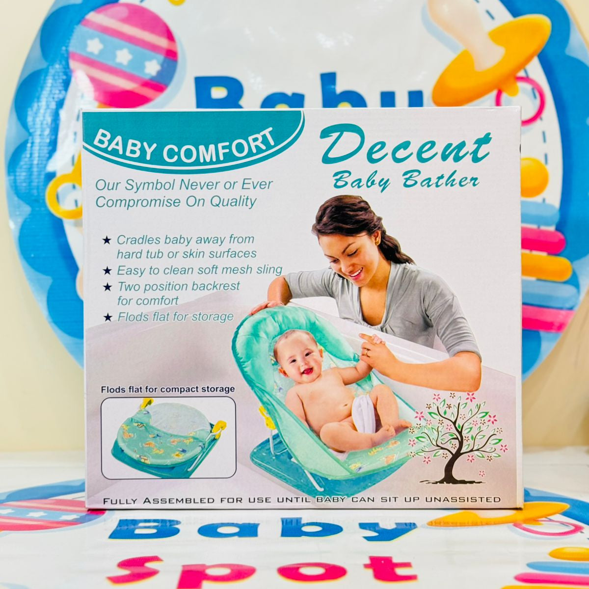 🛁 Premium Range Baby Bather Bath Seat 🛁

Features & Highlights:

🌈 Available in 3 Beautiful Colors – Perfect to match your baby’s style.

🪑 Comfortable & Supportive Design – Ensures safe and enjoyable bath time.

🧼 Easy to Clean & Dry – Made with durable, quick-drying material.

👶 Suitable for Newborns & Infants – Designed for ultimate baby care.

Price:
Just 1850 Rs for this essential bath seat!

Order Details:

🚚 Delivery Time: 2-5 days.

🛒 How to Order:

WhatsApp: 03117399001

DM us

Visit: babys