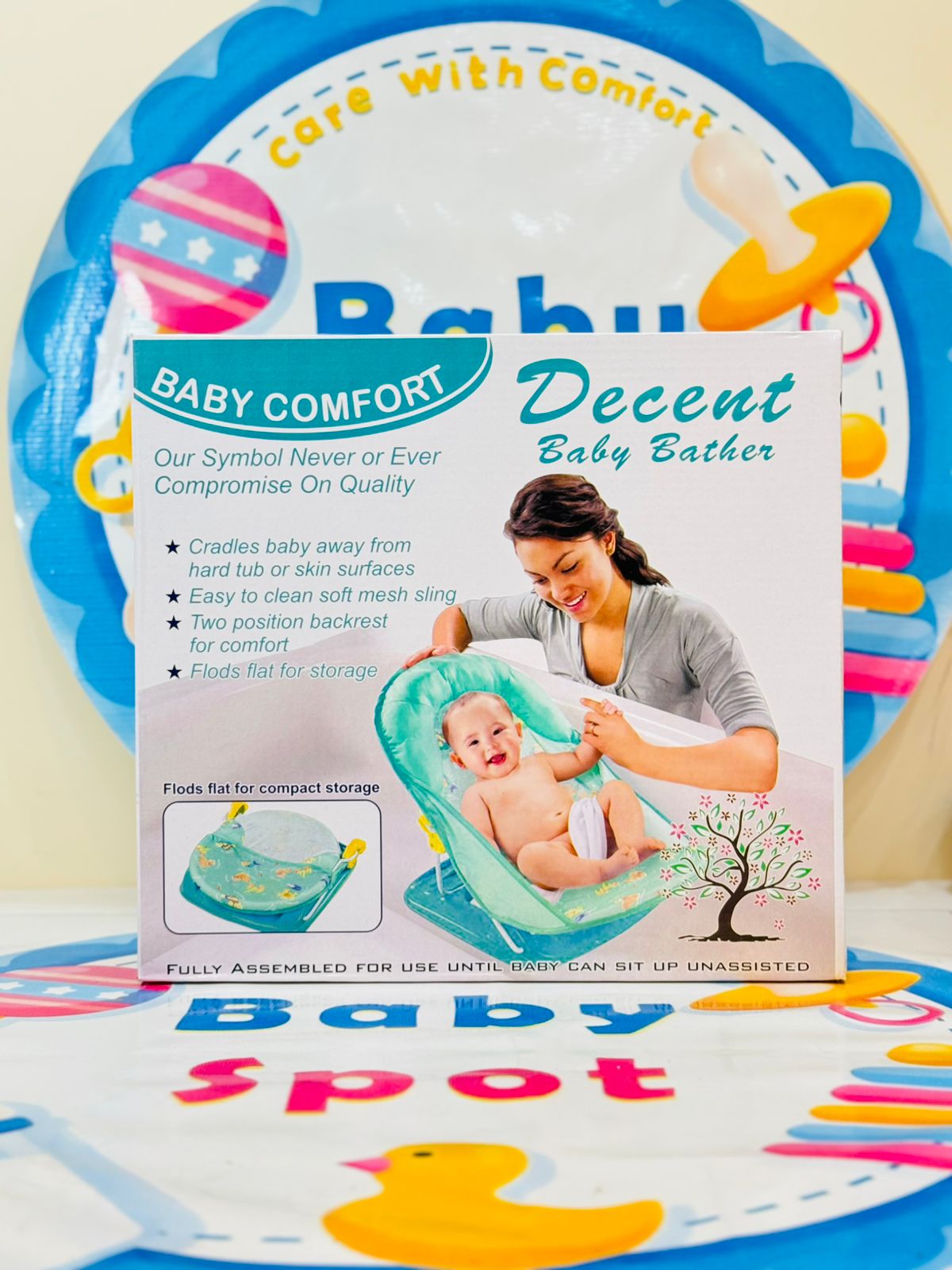 🛁 Premium Range Baby Bather Bath Seat 🛁

Features & Highlights:

🌈 Available in 3 Beautiful Colors – Perfect to match your baby’s style.

🪑 Comfortable & Supportive Design – Ensures safe and enjoyable bath time.

🧼 Easy to Clean & Dry – Made with durable, quick-drying material.

👶 Suitable for Newborns & Infants – Designed for ultimate baby care.

Price:
Just 1850 Rs for this essential bath seat!

Order Details:

🚚 Delivery Time: 2-5 days.

🛒 How to Order:

WhatsApp: 03117399001

DM us

Visit: babys