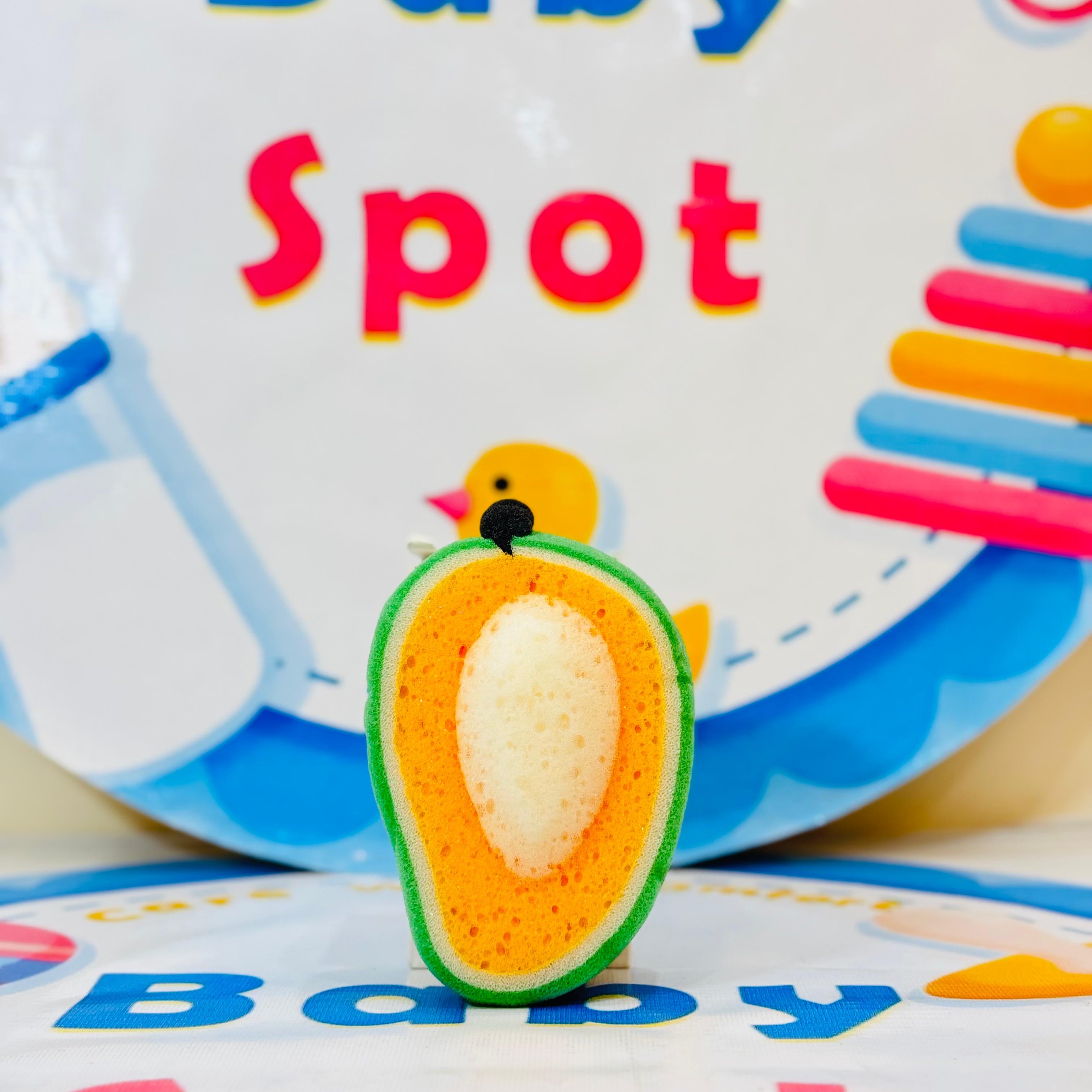 🍉🍋 Baby Fruit-Shaped Bathing Sponges – Fun & Gentle Bath Time! 🛁

🔸 Adorable Fruit Designs – Available in cute shapes like watermelon, mango, and more to make bath time exciting!
🔸 Ultra-Soft & Gentle – Specially designed for baby’s delicate skin, providing a soothing bathing experience.
🔸 High-Quality Material – Made with premium sponge that lathers well and cleans effectively.
🔸 Easy to Hold & Use – Lightweight and perfectly sized for little hands.
🔸 Safe & Non-Toxic – Made with baby-safe material