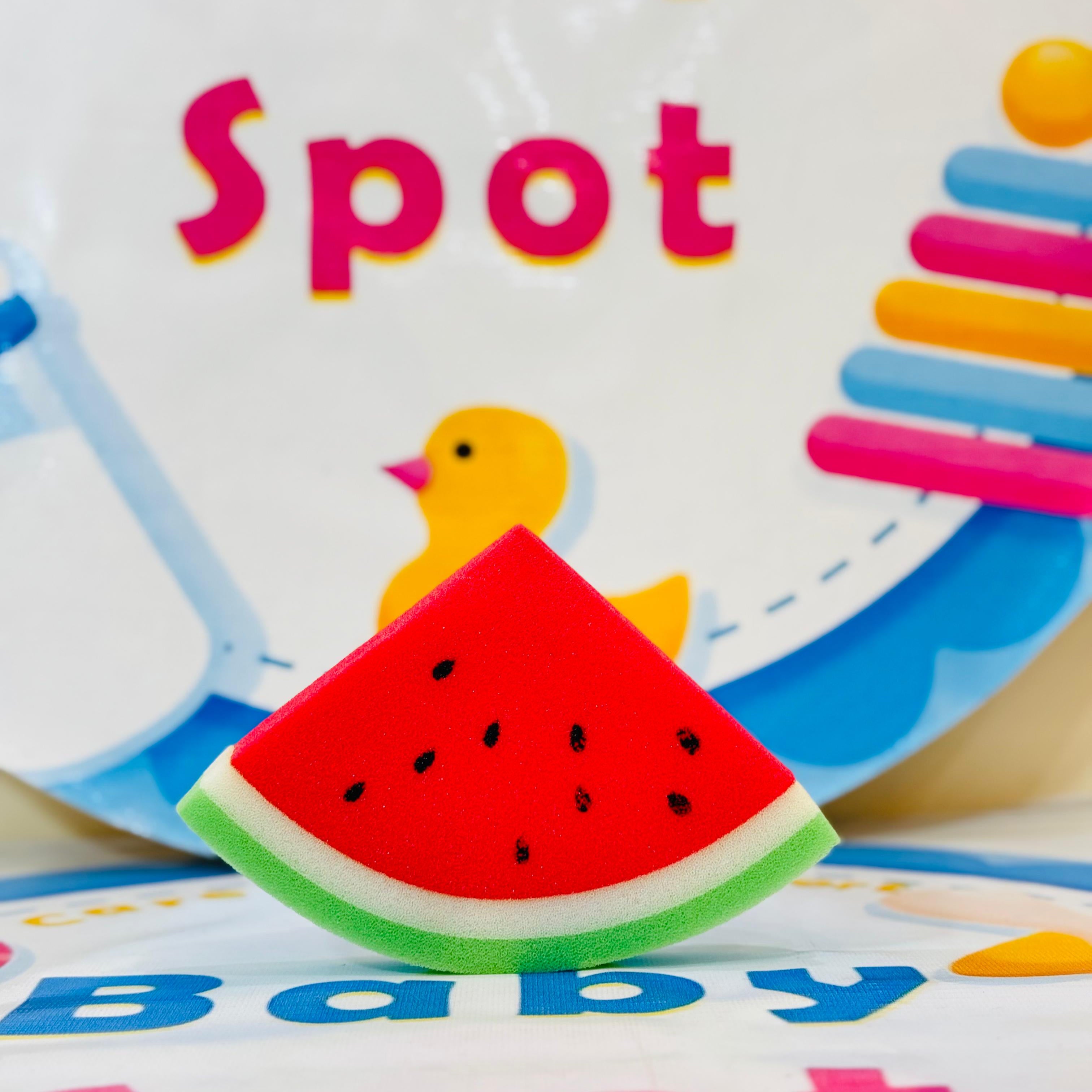 🍉🍋 Baby Fruit-Shaped Bathing Sponges – Fun & Gentle Bath Time! 🛁

🔸 Adorable Fruit Designs – Available in cute shapes like watermelon, mango, and more to make bath time exciting!
🔸 Ultra-Soft & Gentle – Specially designed for baby’s delicate skin, providing a soothing bathing experience.
🔸 High-Quality Material – Made with premium sponge that lathers well and cleans effectively.
🔸 Easy to Hold & Use – Lightweight and perfectly sized for little hands.
🔸 Safe & Non-Toxic – Made with baby-safe material