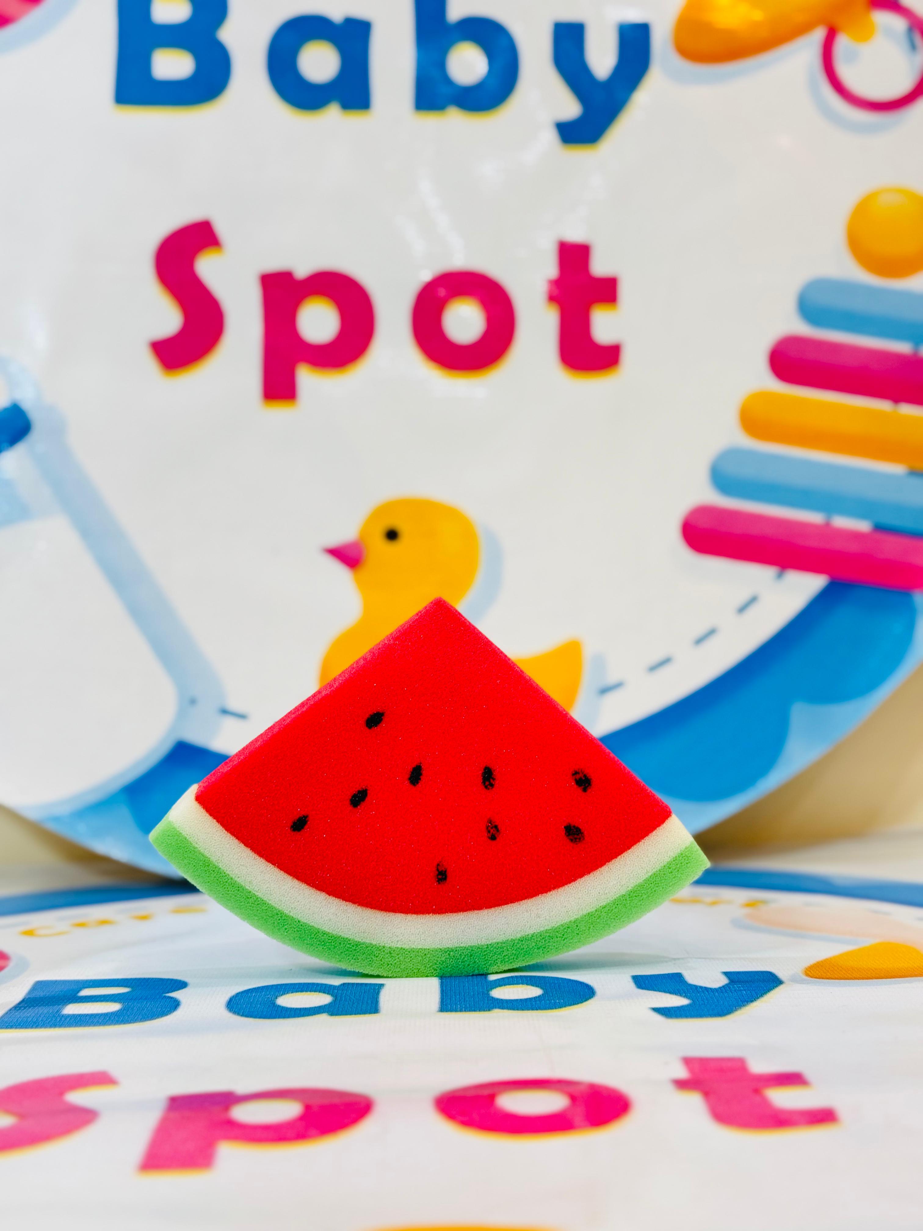 🍉🍋 Baby Fruit-Shaped Bathing Sponges – Fun & Gentle Bath Time! 🛁

🔸 Adorable Fruit Designs – Available in cute shapes like watermelon, mango, and more to make bath time exciting!
🔸 Ultra-Soft & Gentle – Specially designed for baby’s delicate skin, providing a soothing bathing experience.
🔸 High-Quality Material – Made with premium sponge that lathers well and cleans effectively.
🔸 Easy to Hold & Use – Lightweight and perfectly sized for little hands.
🔸 Safe & Non-Toxic – Made with baby-safe material