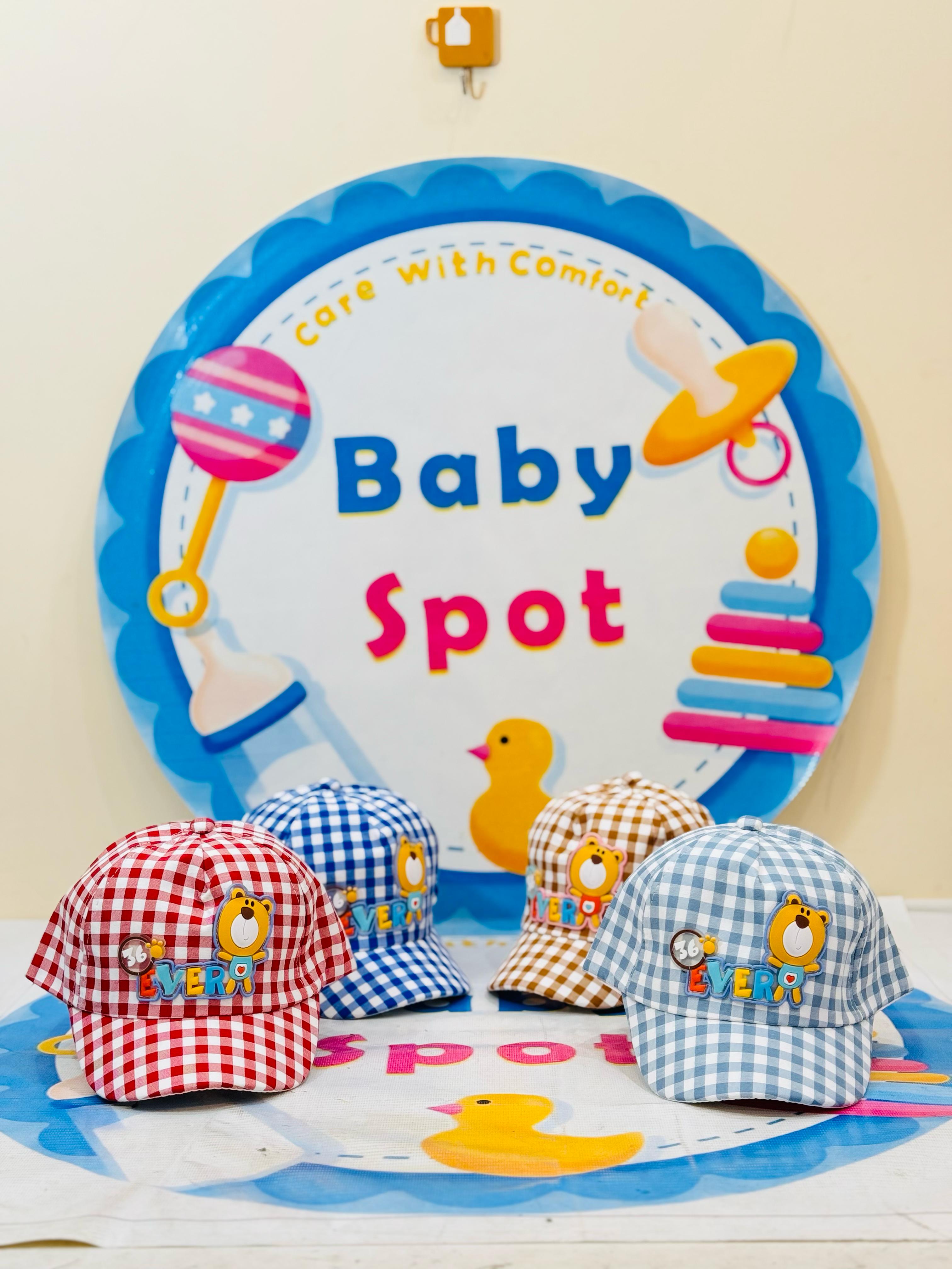 Baby P-Cap Style Cotton Caps(1-5 years )