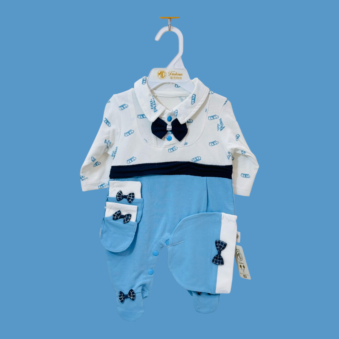 👑 Premium Baby Crown-Themed Romper Set

Dress your little royal in comfort & style with our luxury romper set! Made from ultra-soft, breathable fabric, perfect for newborns & infants.

✨ What’s Included?

✔ 3-Piece Set – Romper, matching cap & mittens

✔ Royal Crown Design – Stylish & adorable

✔ Soft & Skin-Friendly – Premium quality fabric

✔ Available in 3 Beautiful Colors

✔ Perfect Gift for Baby Showers & Newborns

🚚 Delivery: 2-5 days nationwide

📞 Order Now: 03117399001 | babyspotofficial.pk