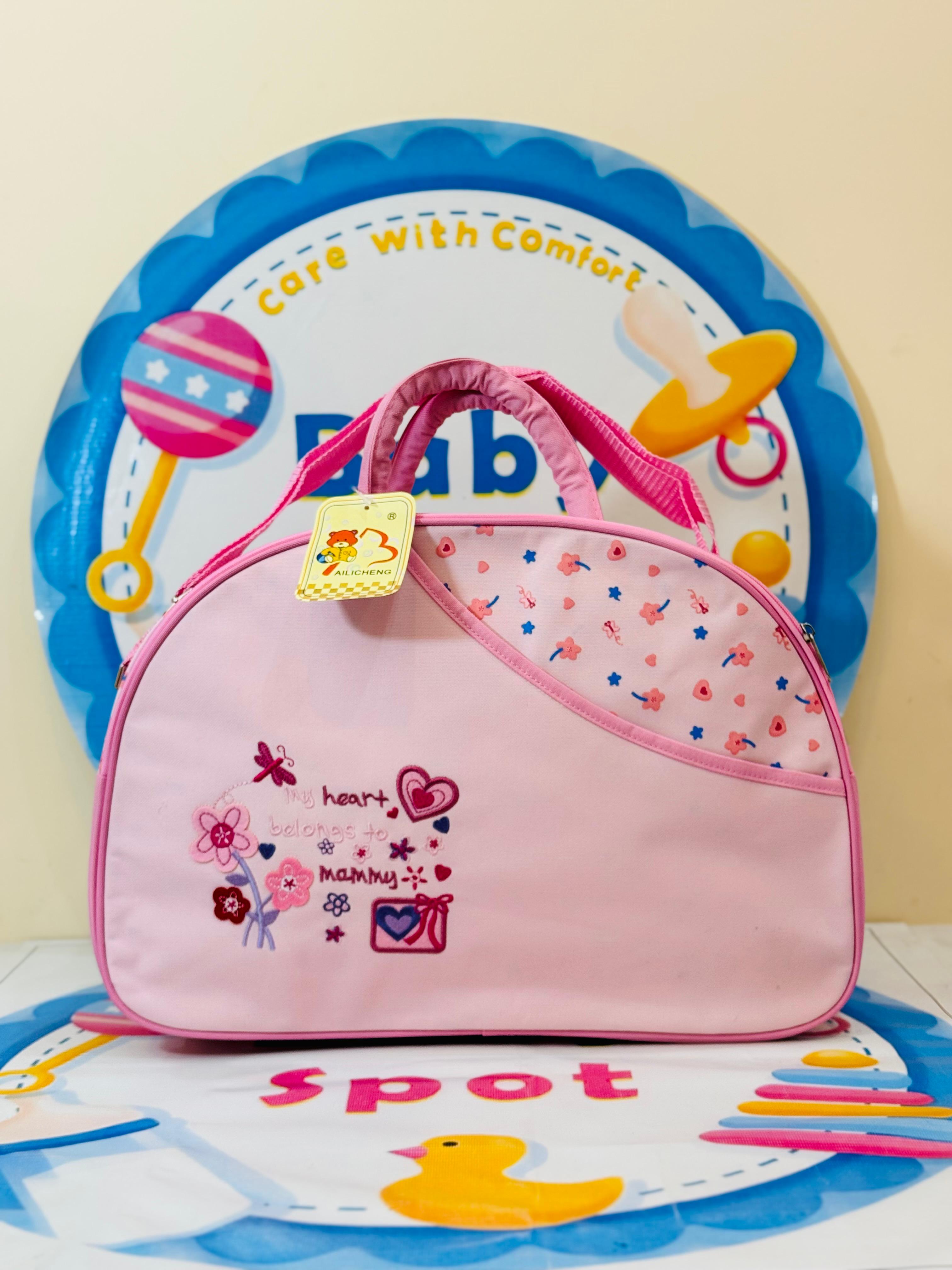 Premium D-Shape Baby Bags / Mother Bags Collection

👜 Carry all your baby essentials in style and comfort!

Product Features:

🟠 Large Capacity: Perfect for organizing baby clothes, diapers, bottles, and more.

🔥 Durable Material: High-quality fabric ensures long-lasting use.

🎒 Stylish Design: Trendy D-shape bags in beautiful colors and patterns.

✅ Easy to Carry: Lightweight with comfortable straps for moms on the go.

💼 Multi-Purpose Use: Ideal for travel, daily outings, and hospital visits.

Delive